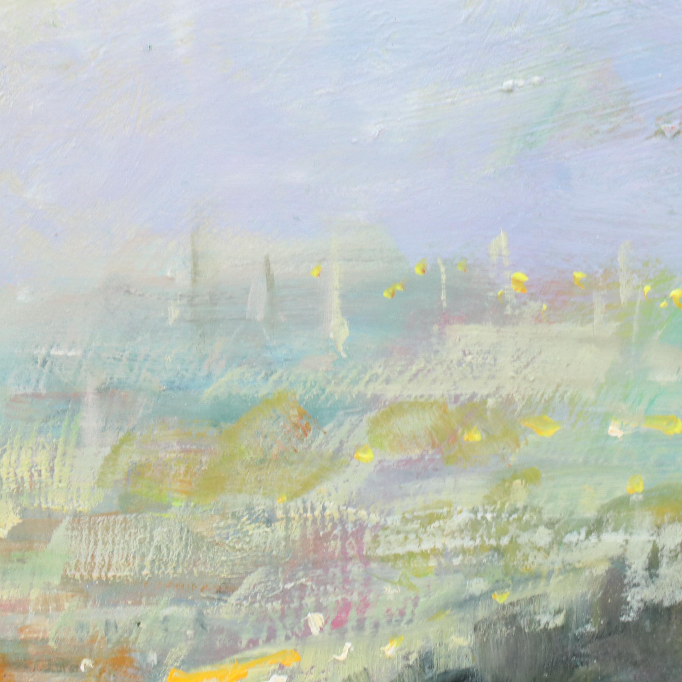 Nino Pippa Cityscape Oil Painting "Washington, DC - Capitol Hill," 2019