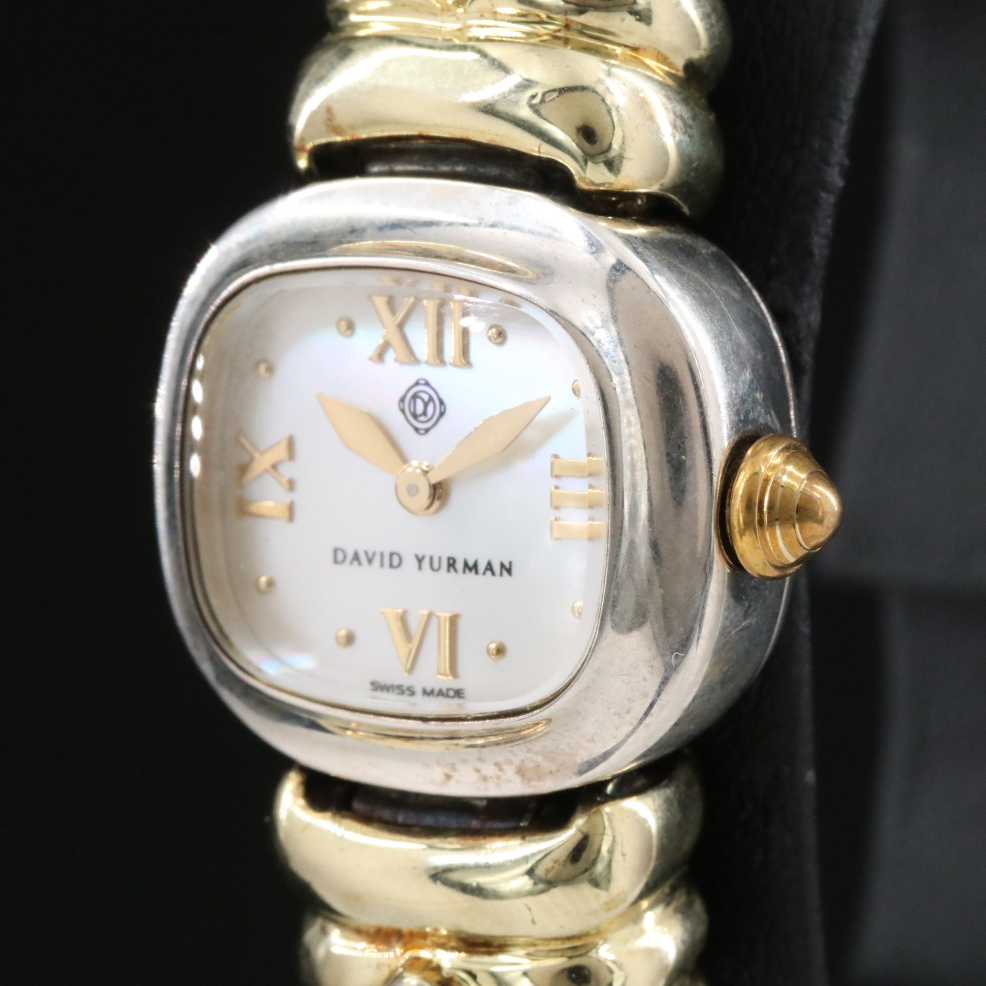 David Yurman 14K & Sterling Silver Cable Watch