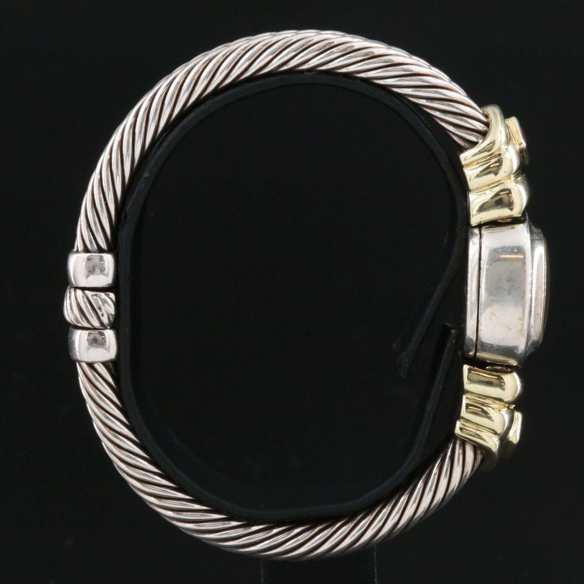 David Yurman 14K & Sterling Silver Cable Watch