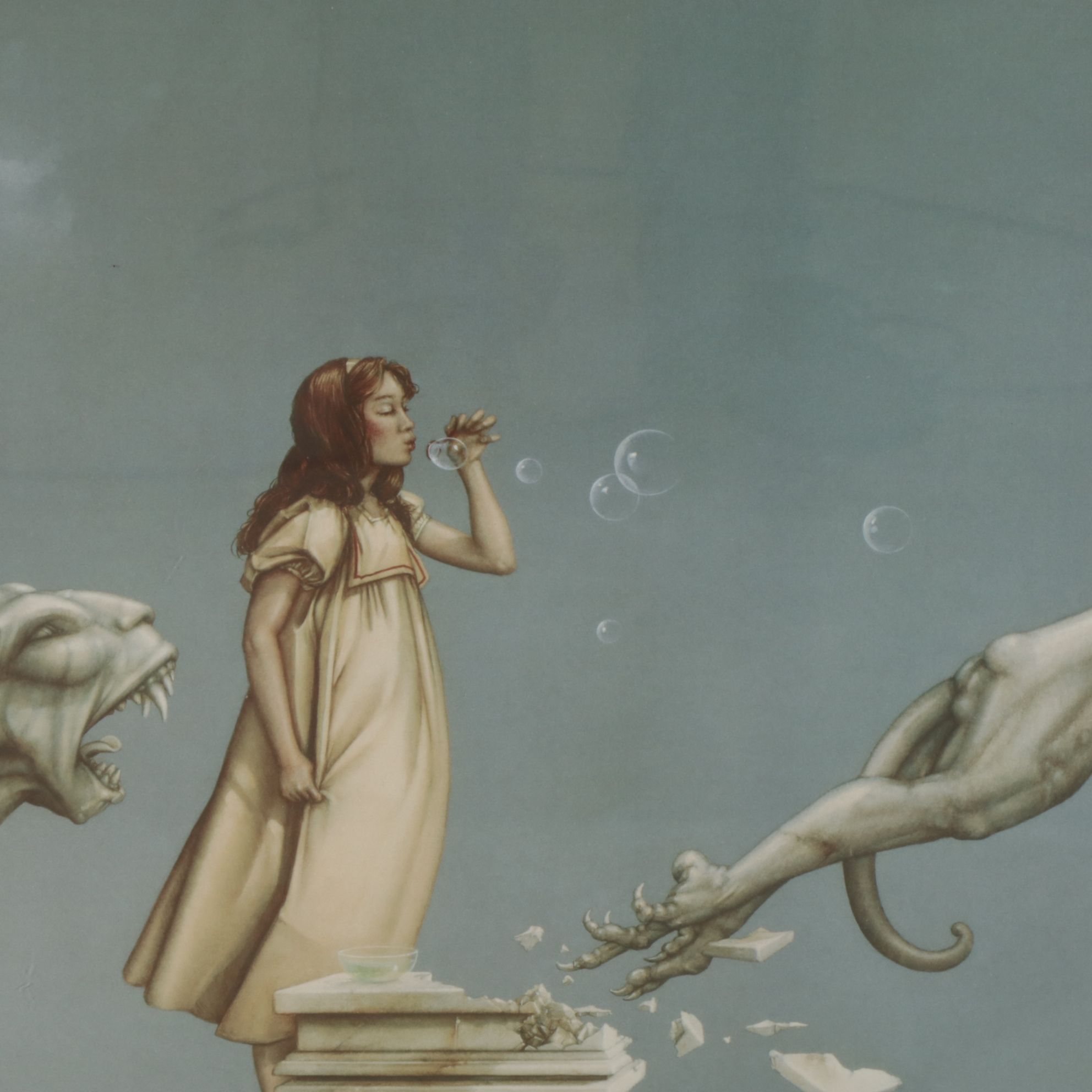 Michael Parks "Gargoyles" Exhibition Poster for Galerie Steltman Amsterdam, 1995