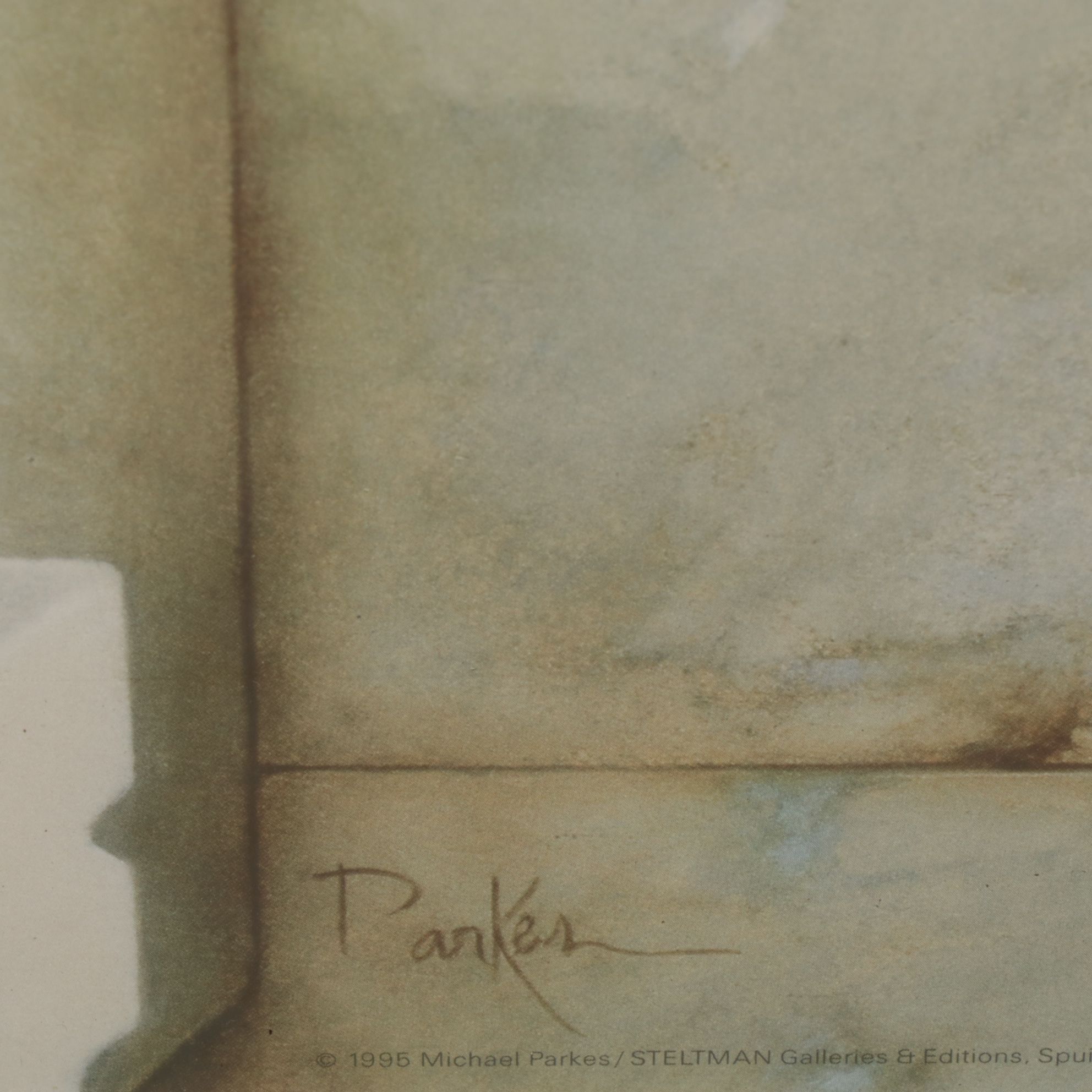 Michael Parks "Gargoyles" Exhibition Poster for Galerie Steltman Amsterdam, 1995