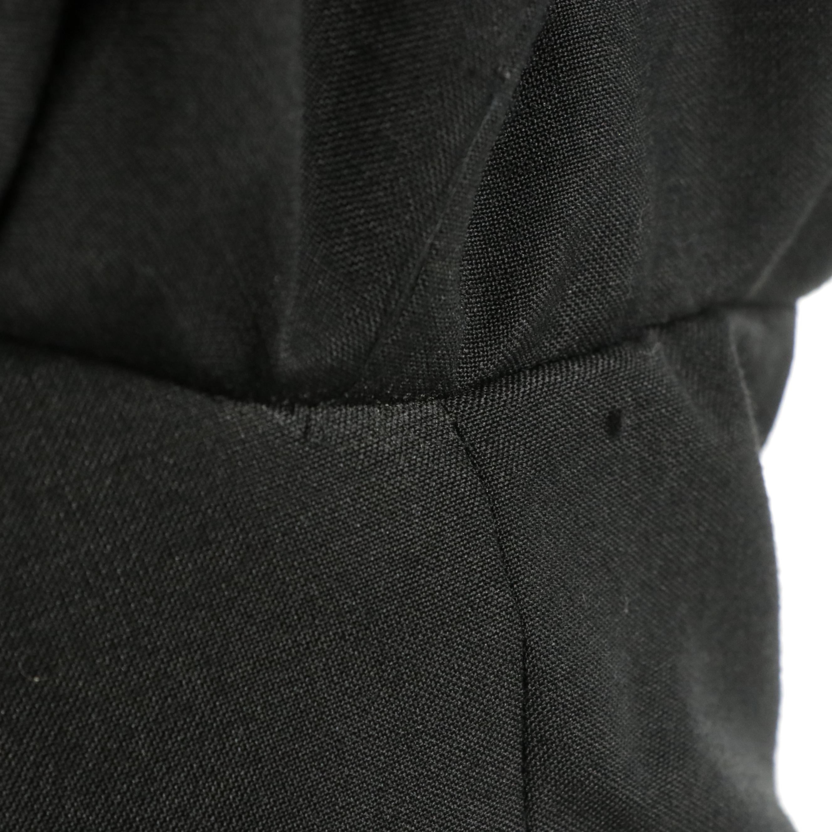 Men's Christian Dior Monsieur Black Wool Two-Piece Suit