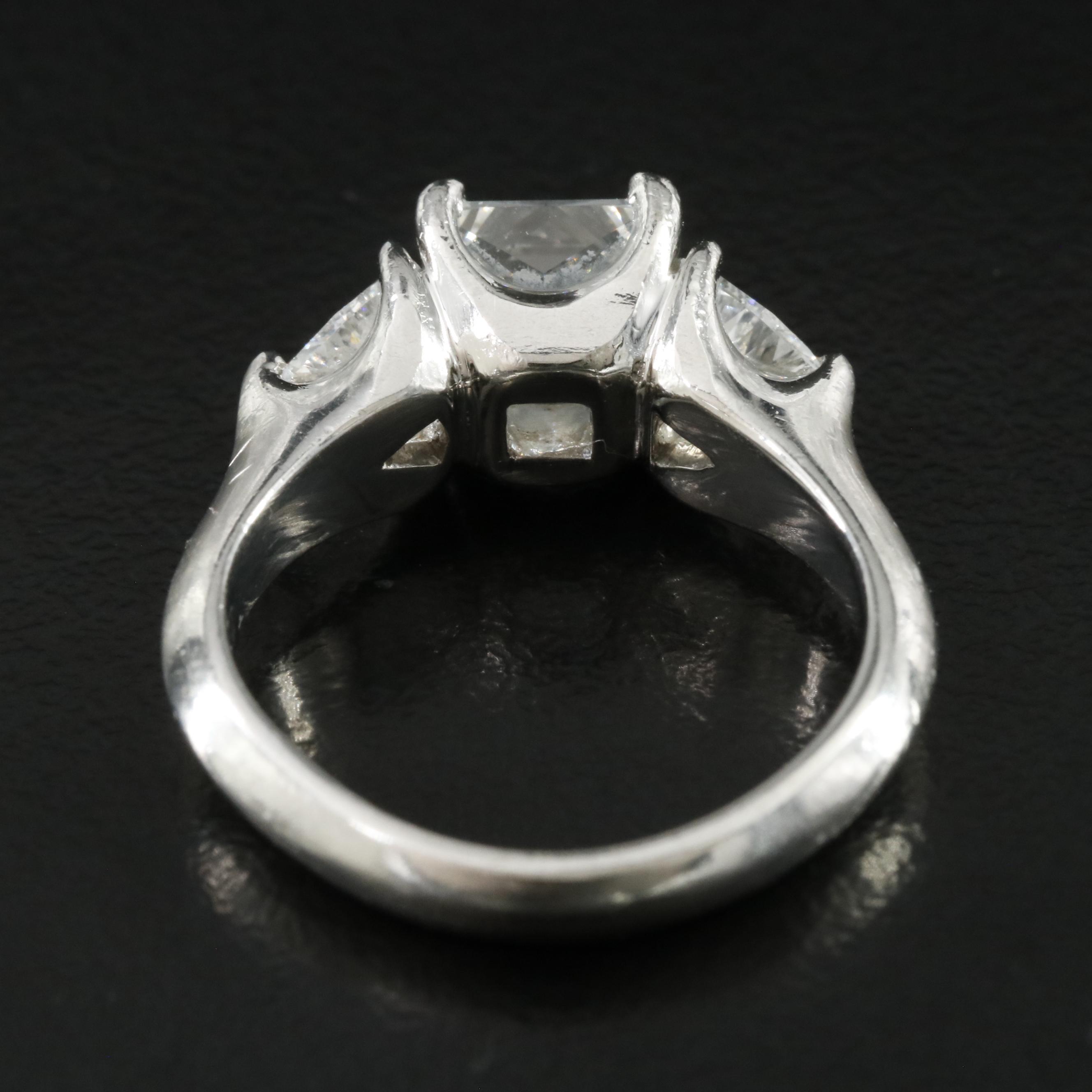 Platinum 1.92 CTW Diamond Ring