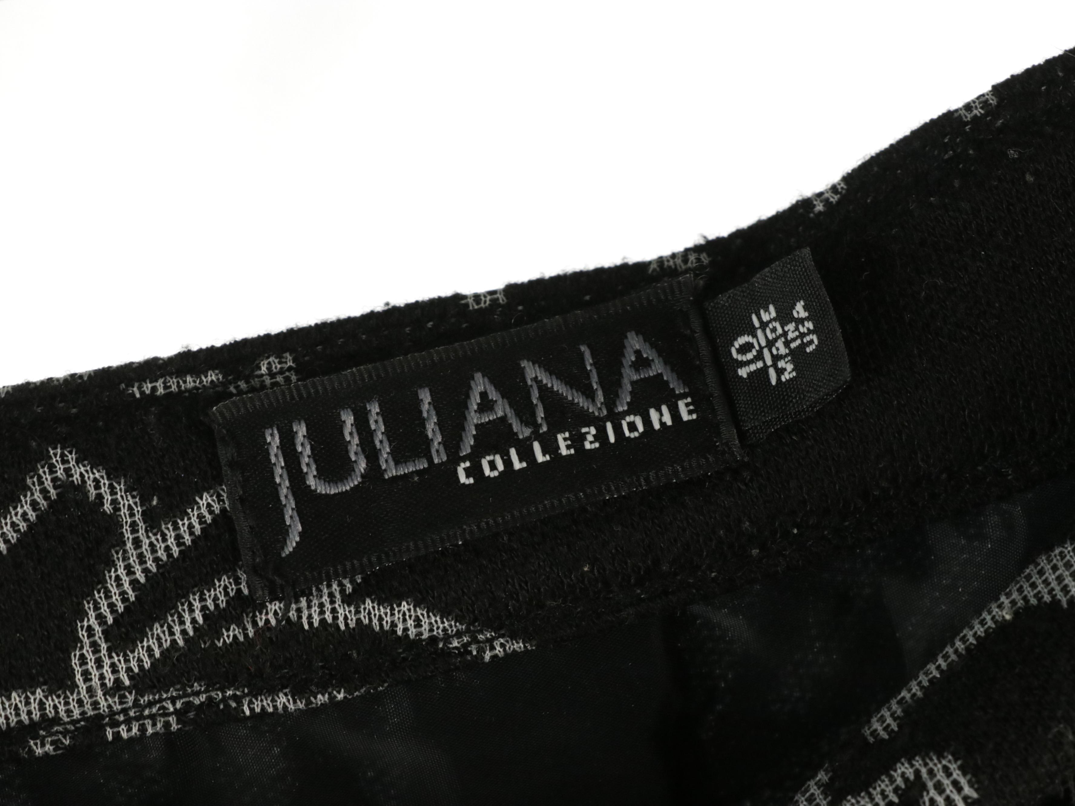 Malo Black Linen, Lafayette 148 and Juliana Collezione Floral Flared Skirts