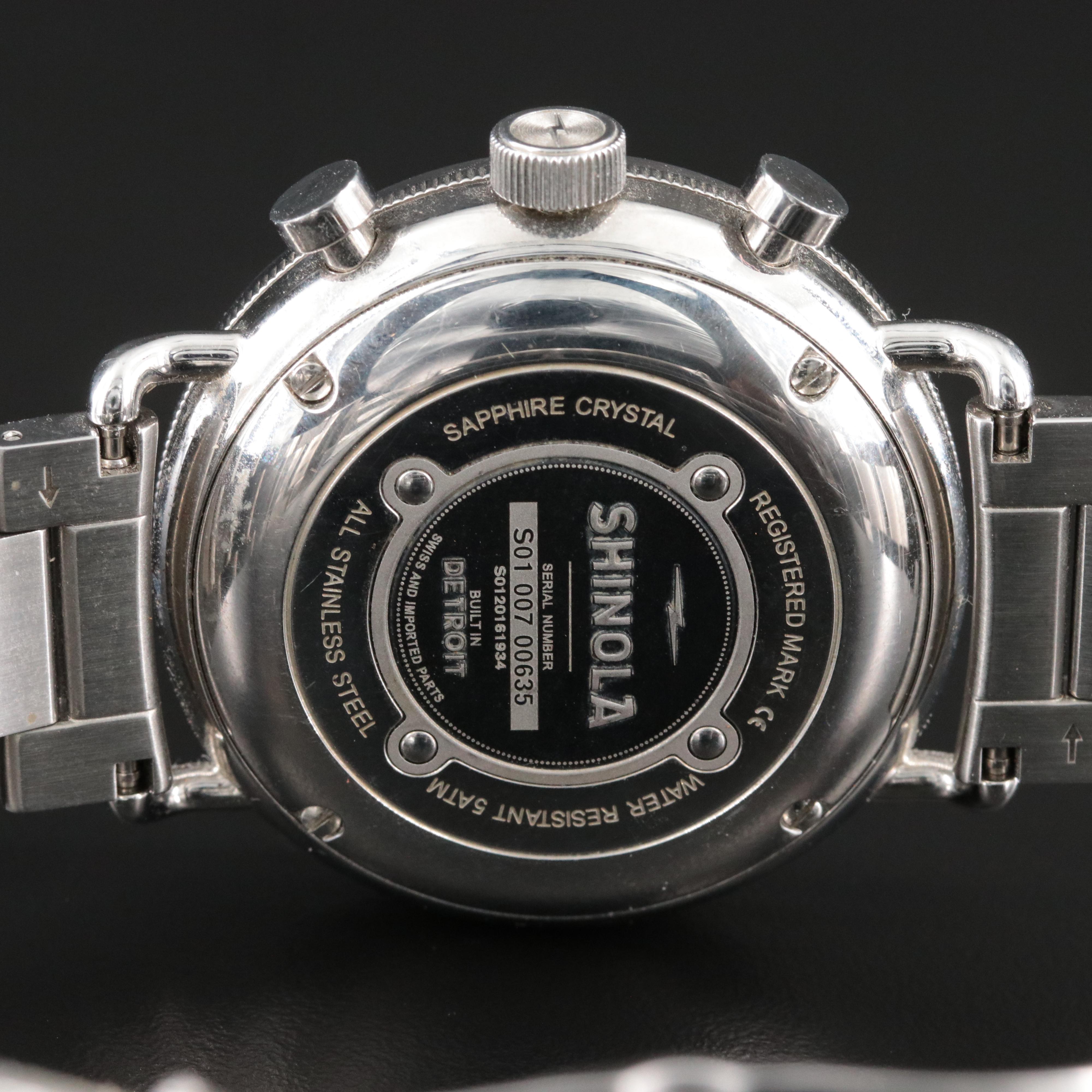 Shinola Canfield Sport Chronograph Watch