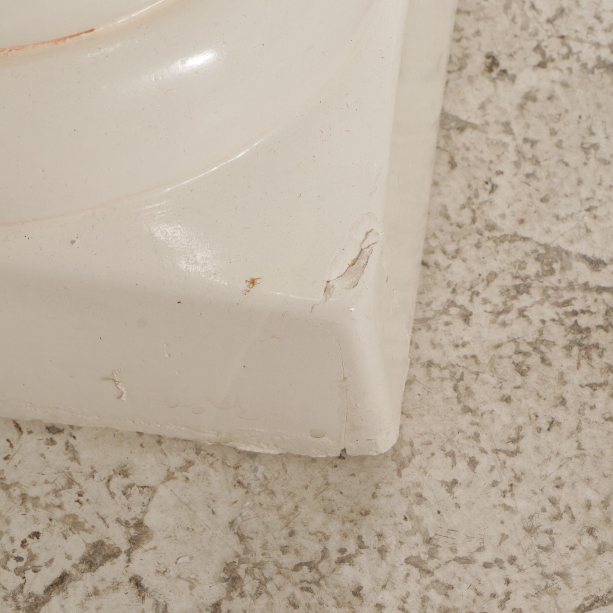 Pedestal Column Plant Stand and Faux Plant