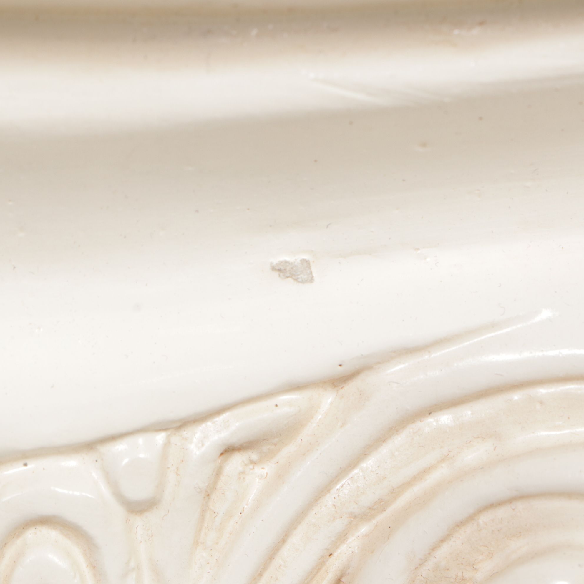 Pedestal Column Plant Stand and Faux Plant