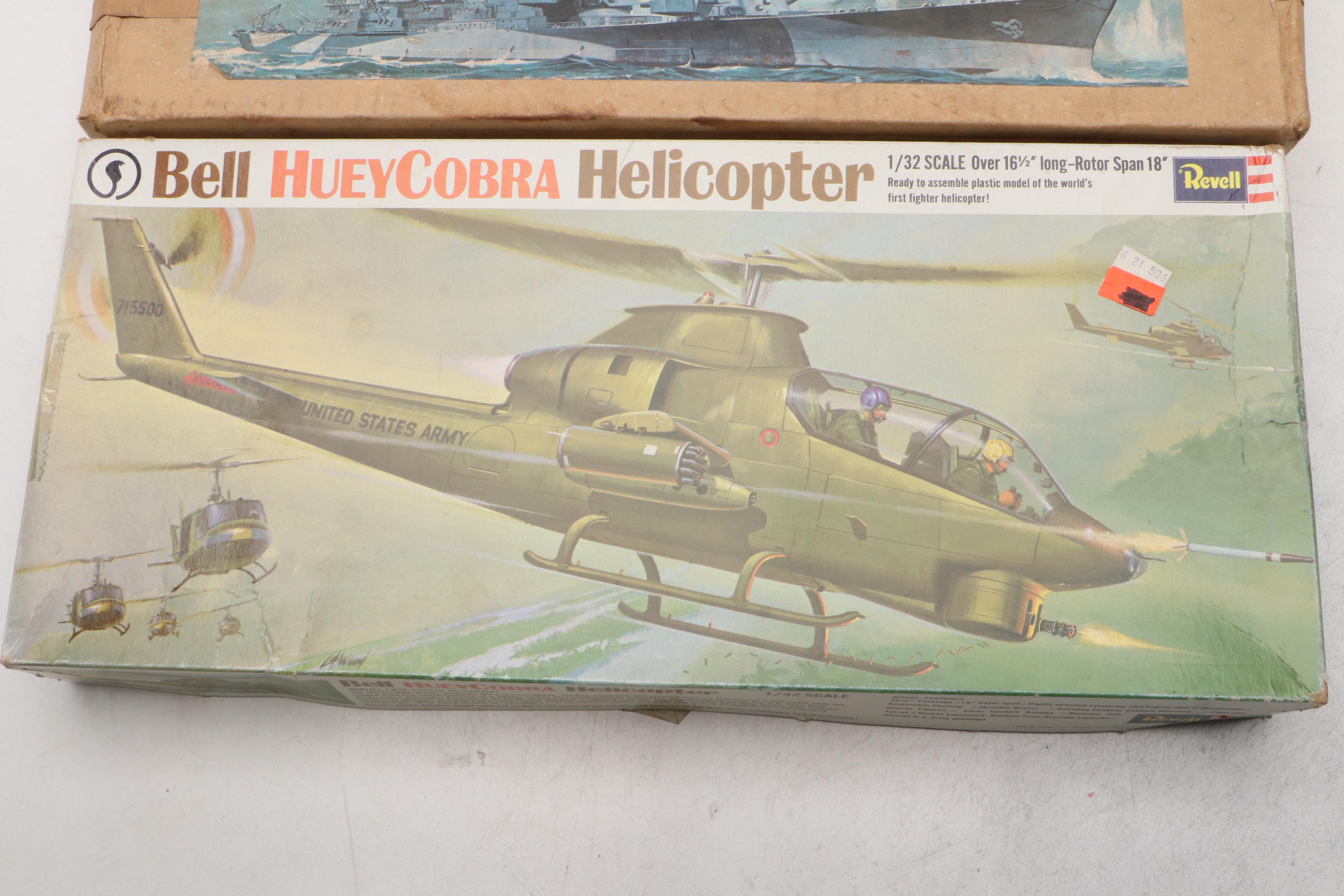 Revell "F-18A Hornet," "USS North Carolina" and More Model Kits