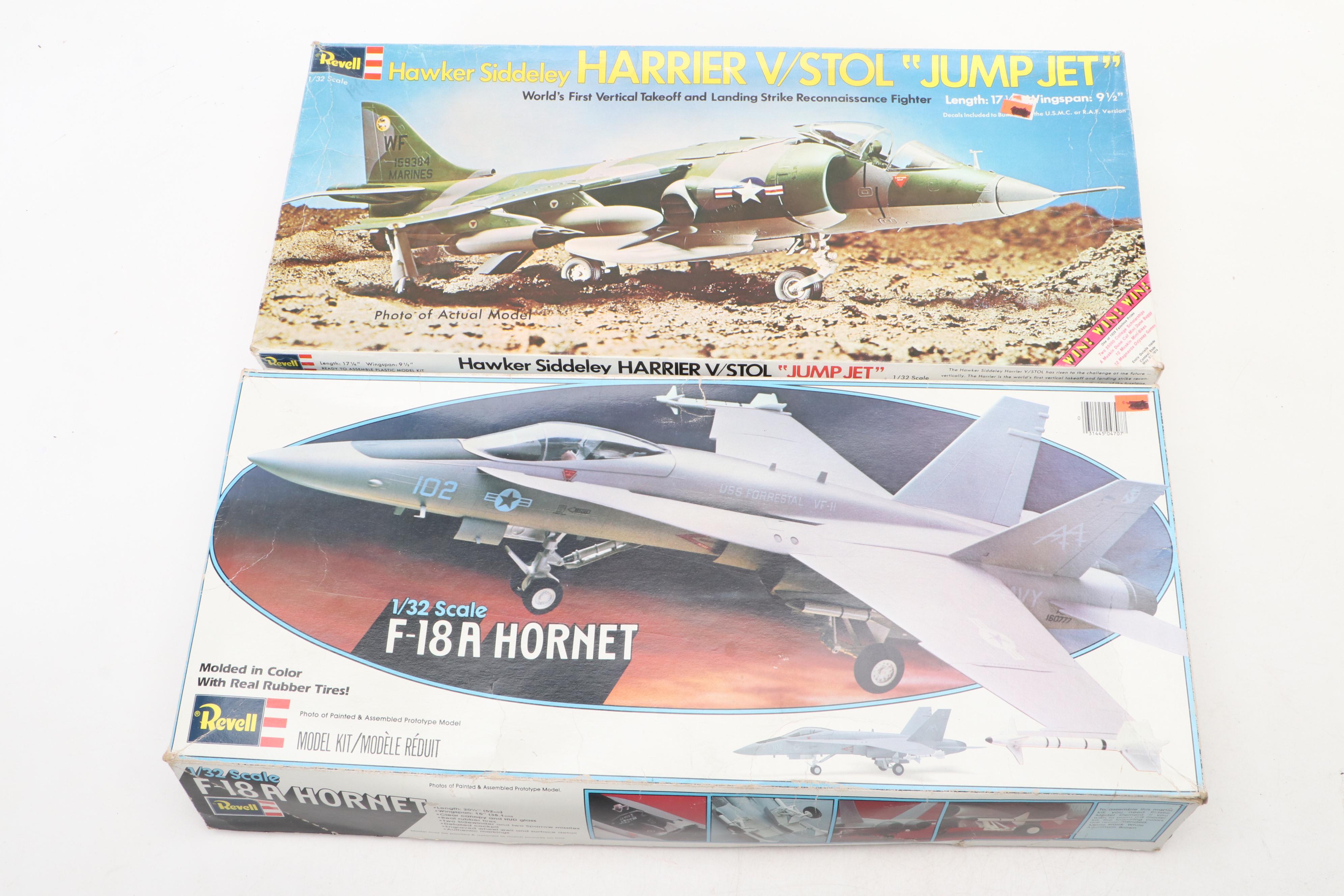 Revell "F-18A Hornet," "USS North Carolina" and More Model Kits