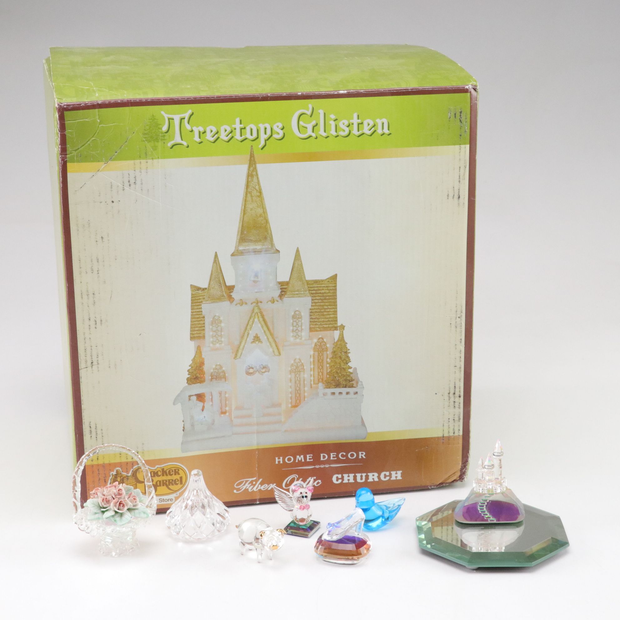 Blown Glass & Crystal Disney Showcase & Other Figurines