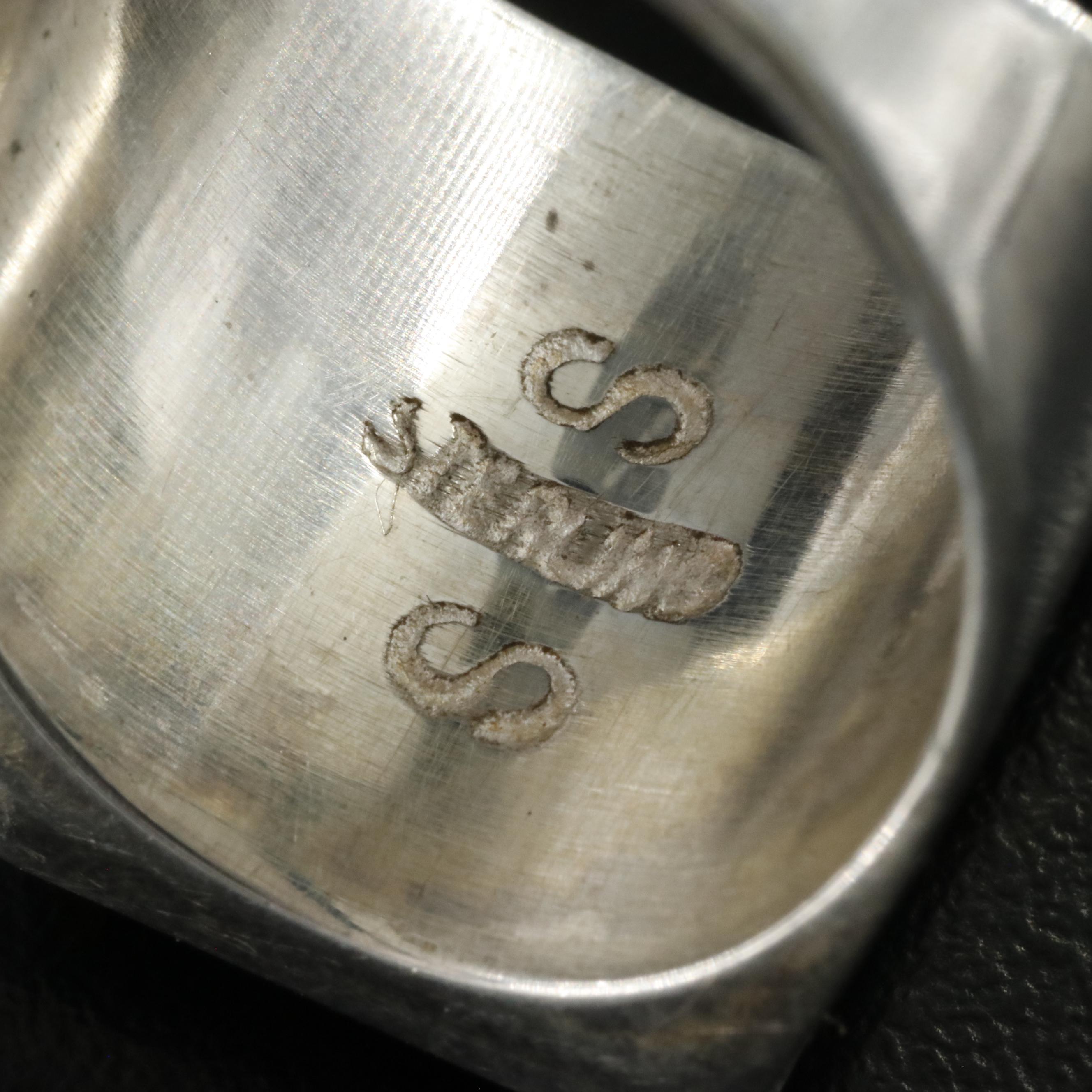 Cosmic Sterling Inlay Ring