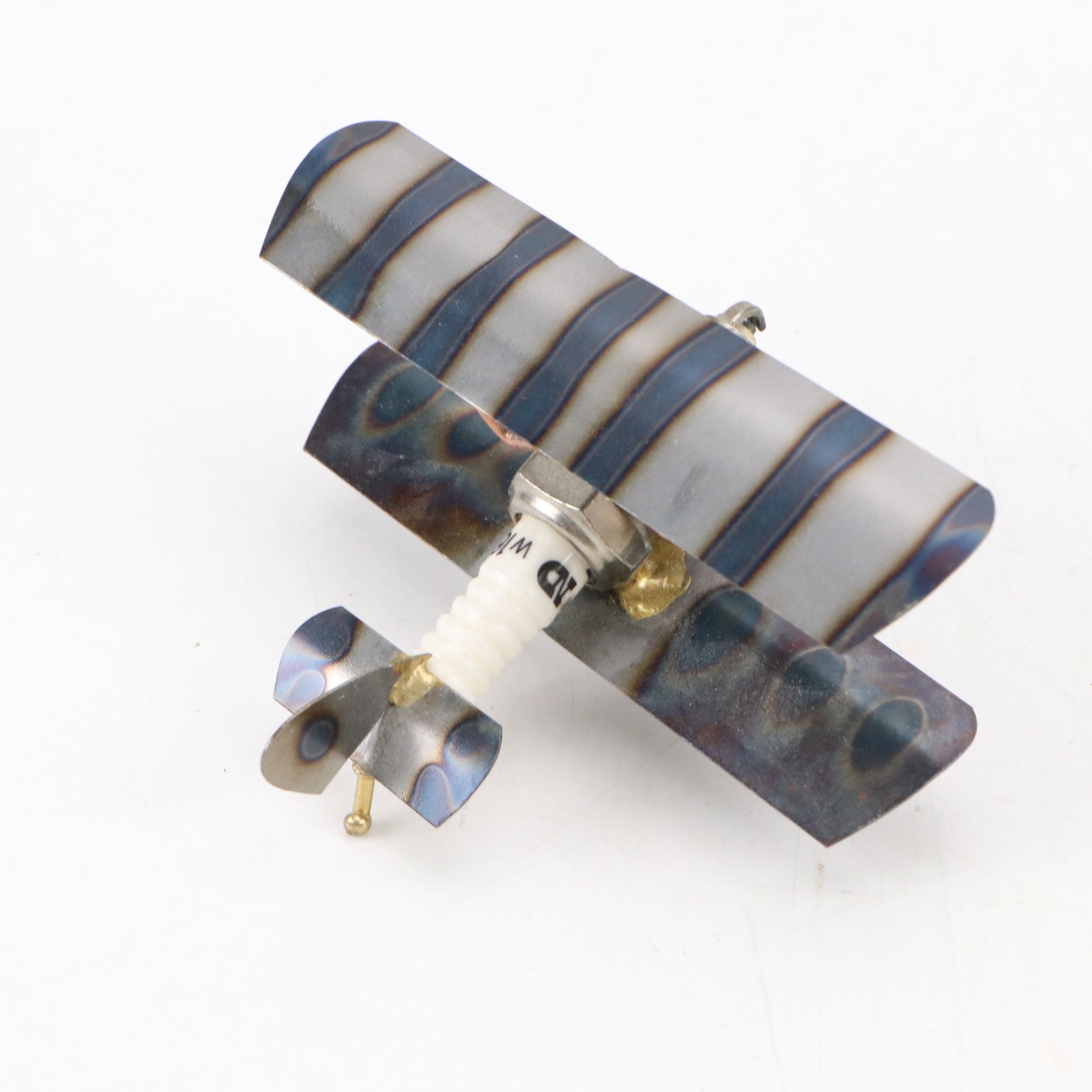 Vintage Currency Converter with Military and Commercial Aircraft Memorabilia