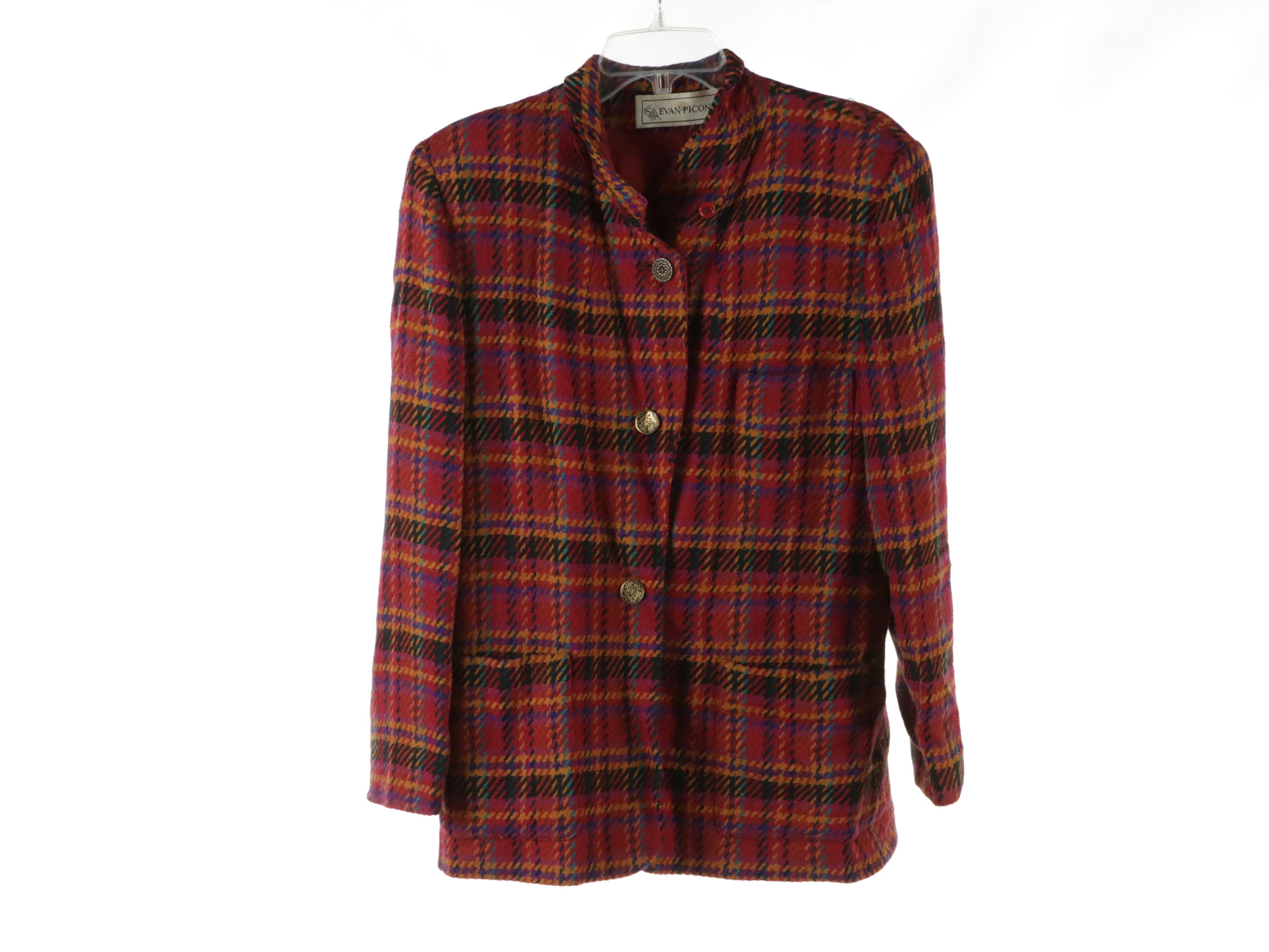 Evan-Picone Jacket, Perry Ellis and Weinberg Coats, Leather Gloves & Knit Scarf