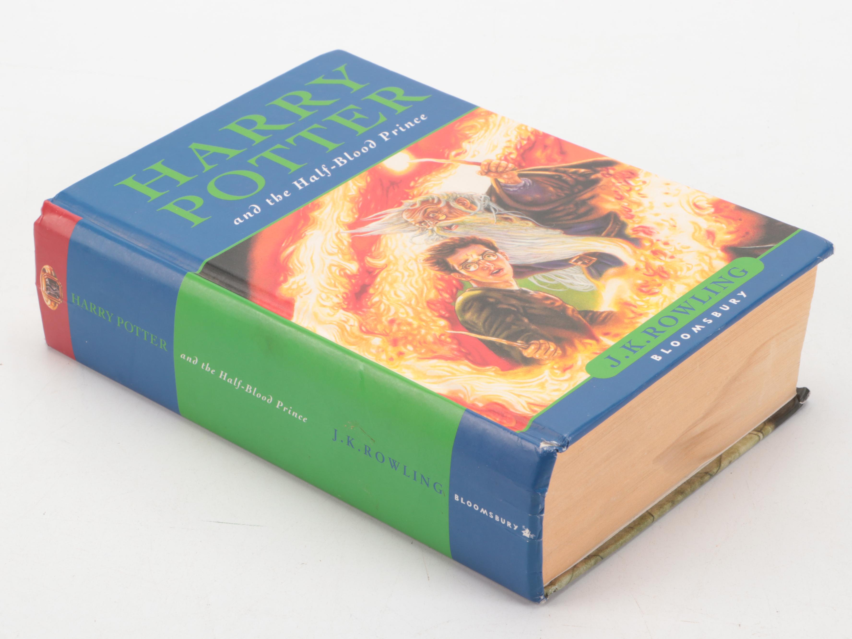 First UK Edition "Harry Potter and the Half-Blood Prince" by J. K. Rowling