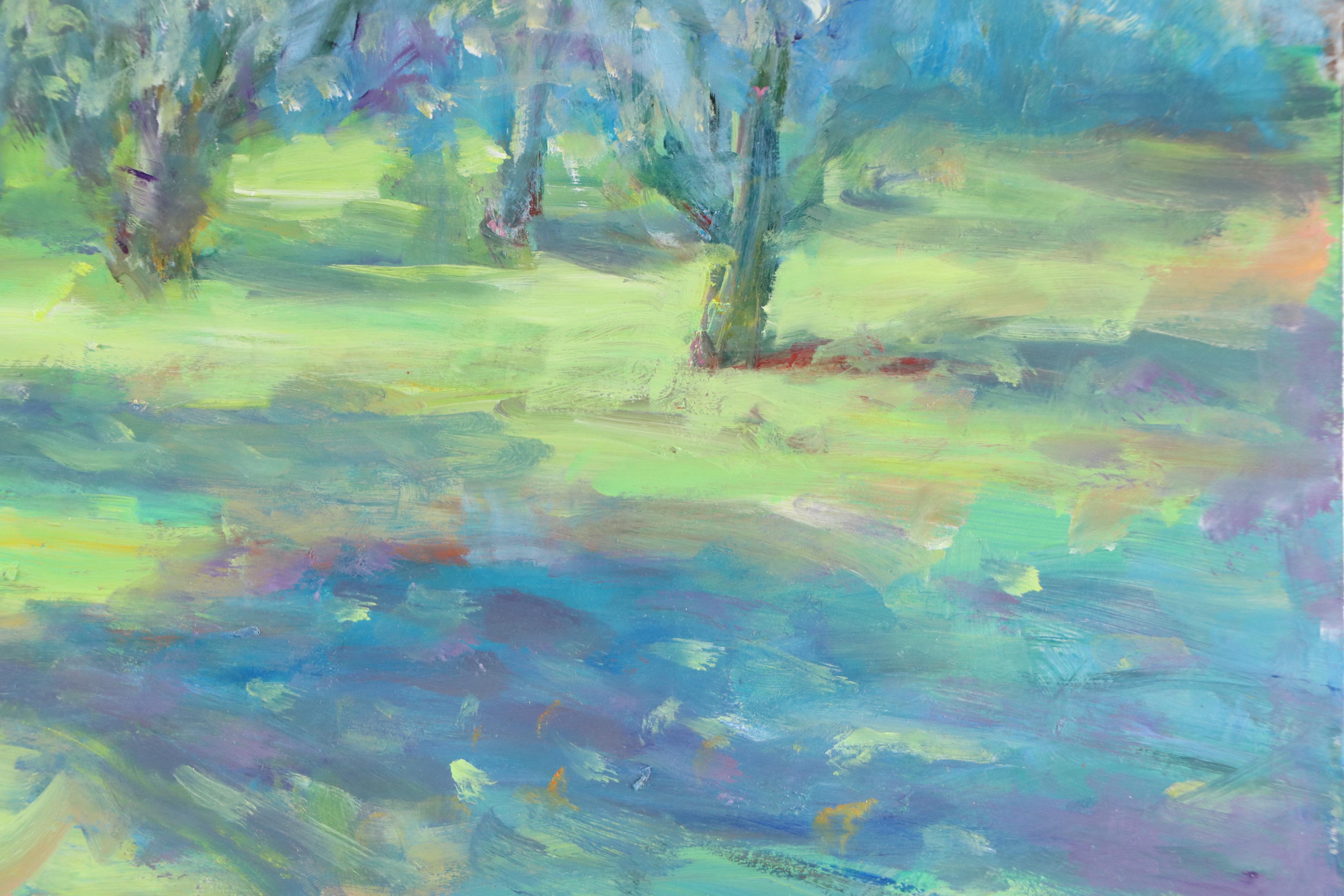 Nino Pippa Landscape Oil Painting "Tuscany - Olive Grove," 2023