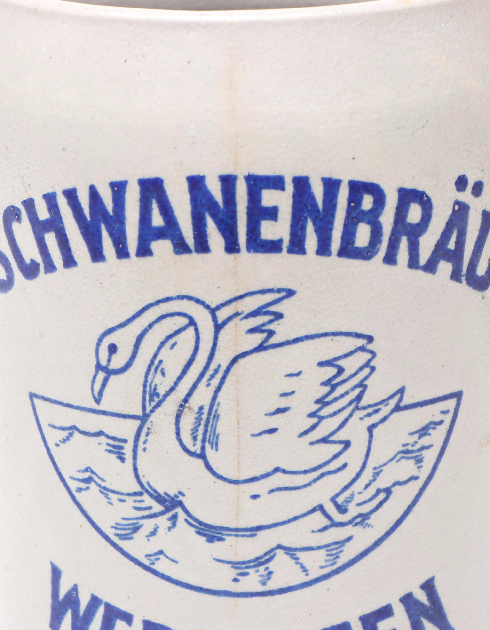 Schwanenbräu and Other West German Beer Steins