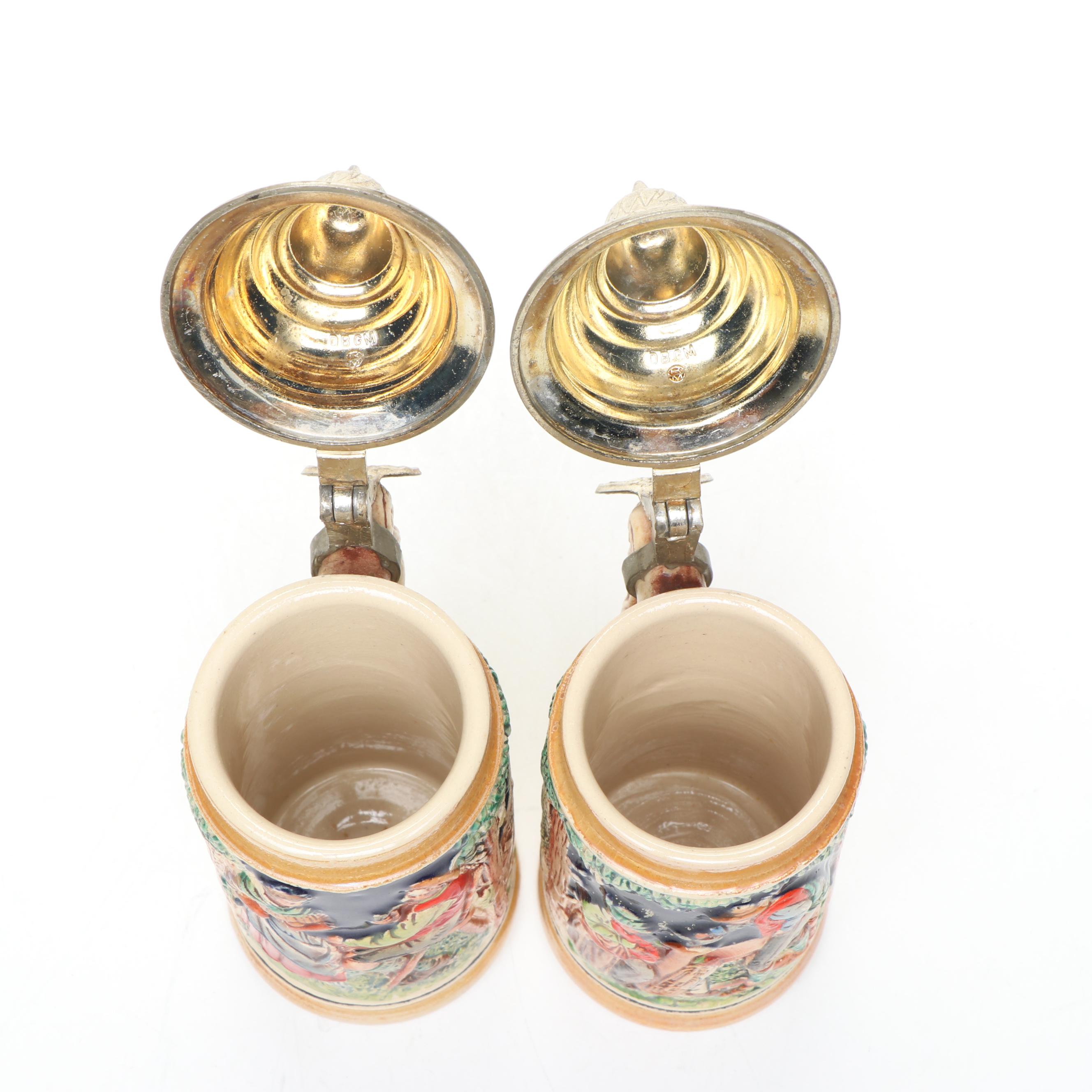 Schwanenbräu and Other West German Beer Steins