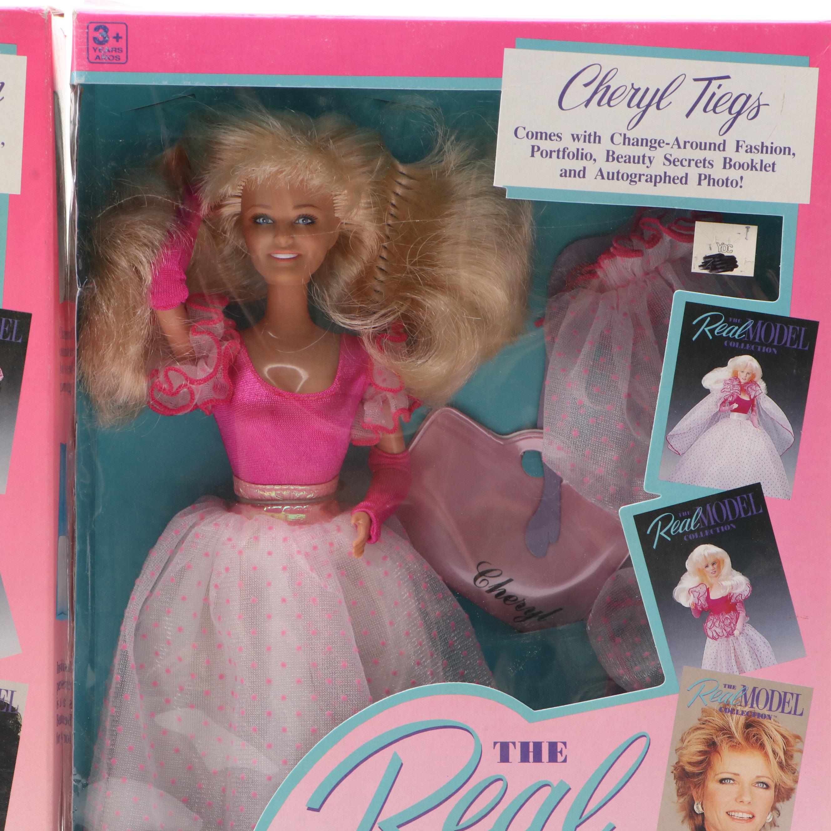 Matchbox "Cheryl Tiegs" and More Real Model Collection Dolls, 1989