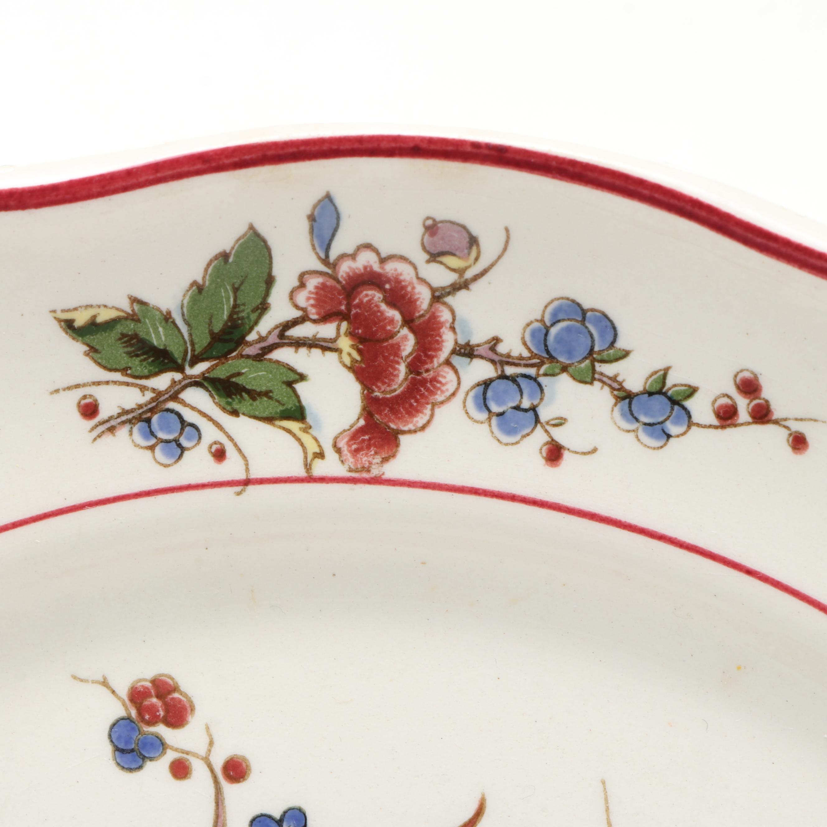 Villeroy & Boch Mettlach "Phoenix" Ceramic Plates, 1947–1956