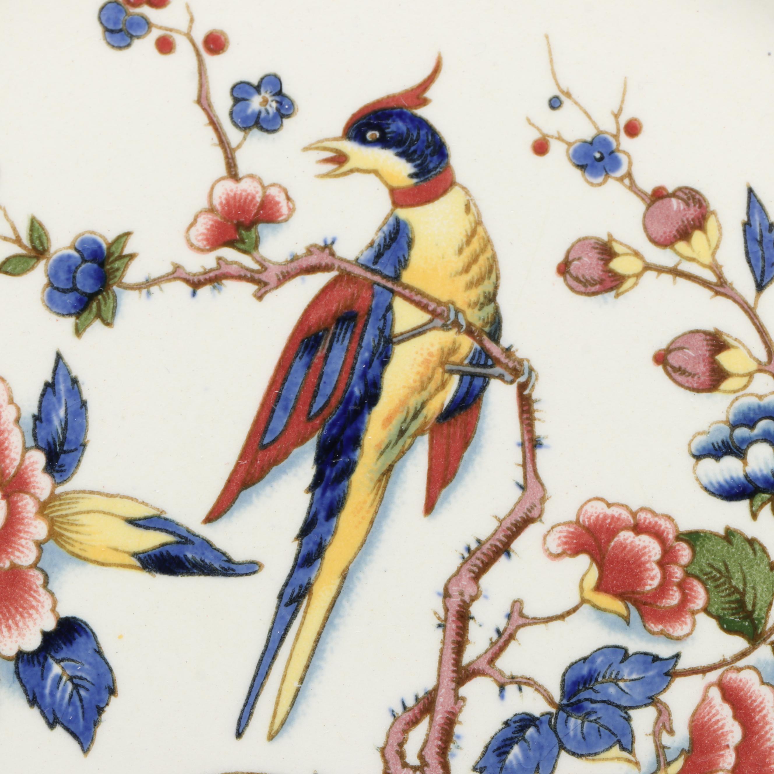 Villeroy & Boch Mettlach "Phoenix" Ceramic Plates, 1947–1956