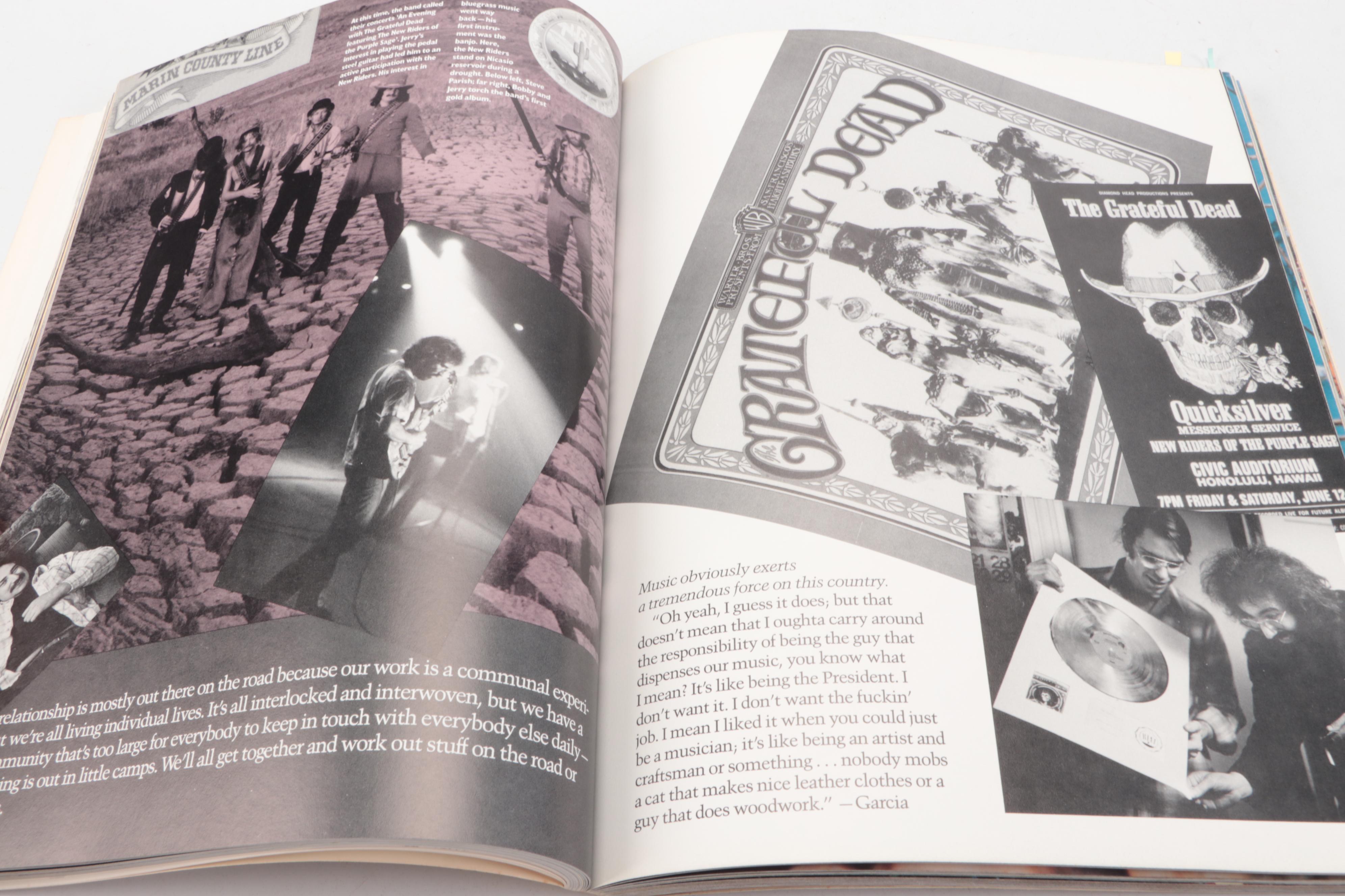 First Paperback Printing "Grateful Dead Family Album" by Jerilyn Lee Brandelius