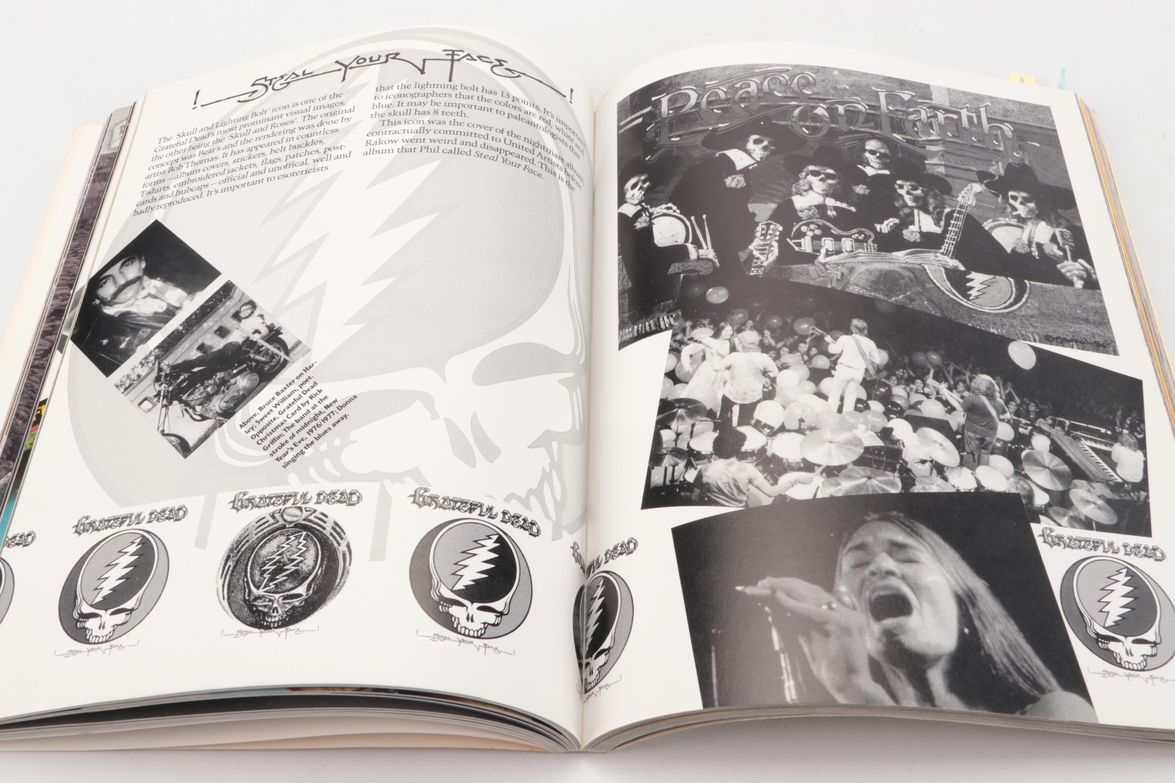 First Paperback Printing "Grateful Dead Family Album" by Jerilyn Lee Brandelius