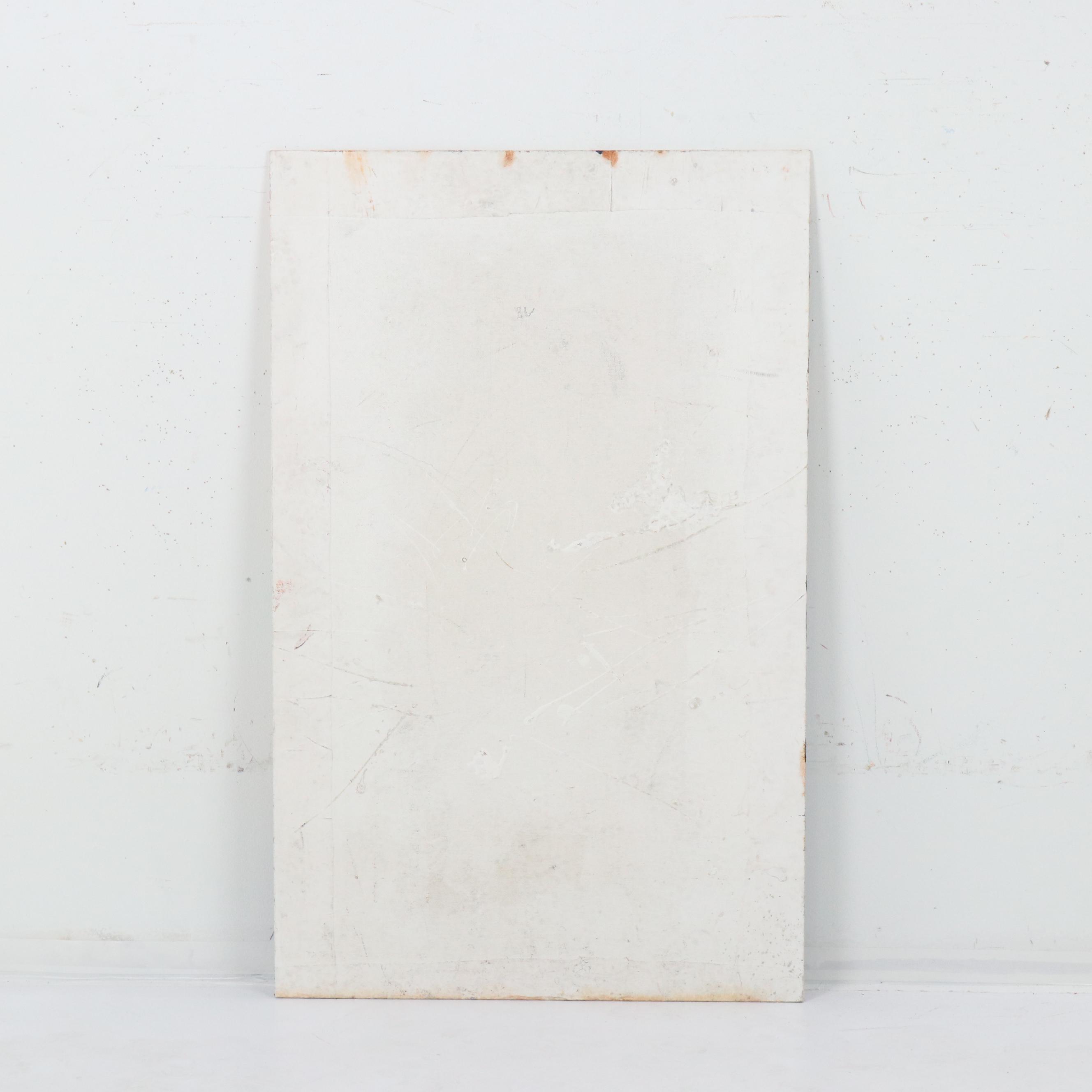 Oil Painting of Seated Woman in Blue Dress with Bird, 21st Century