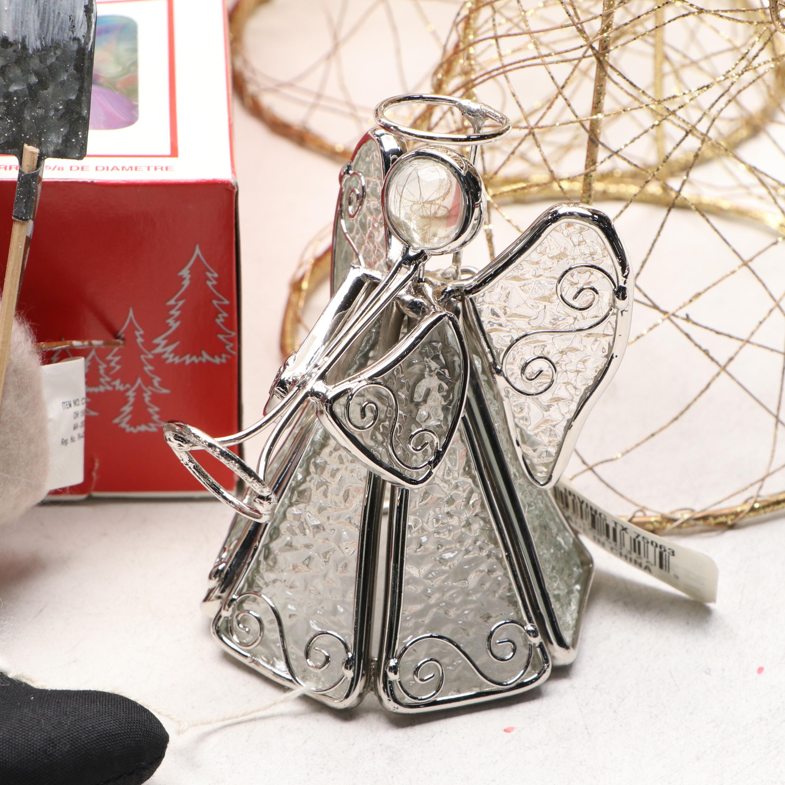 Plush Snowmen, Glass Ball Ornaments and More Christmas Decorations