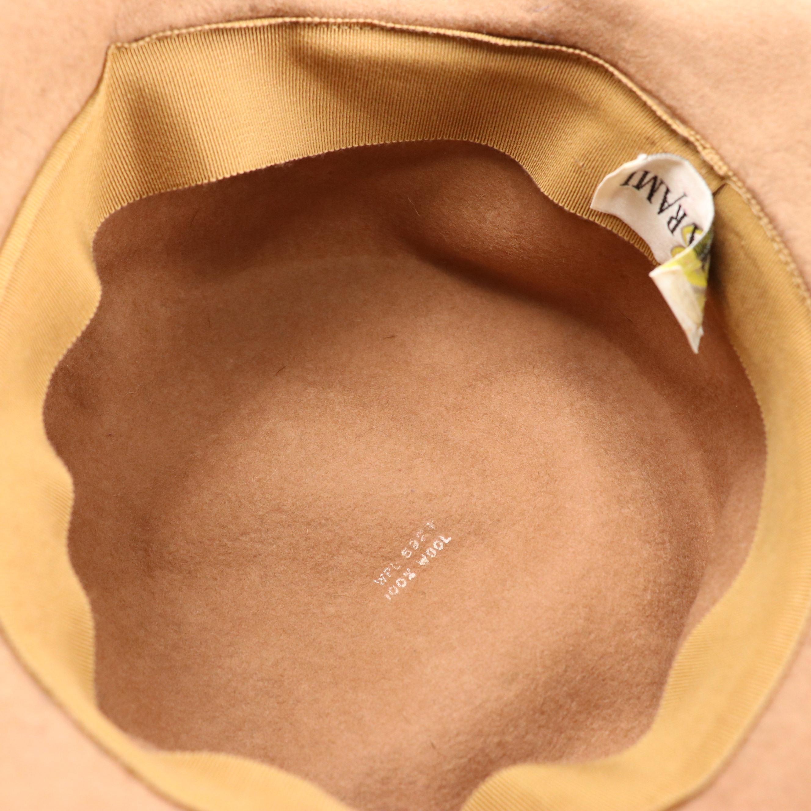 Eric Javits, Frank Olive, and Barami Cloche Hats with Hat Box