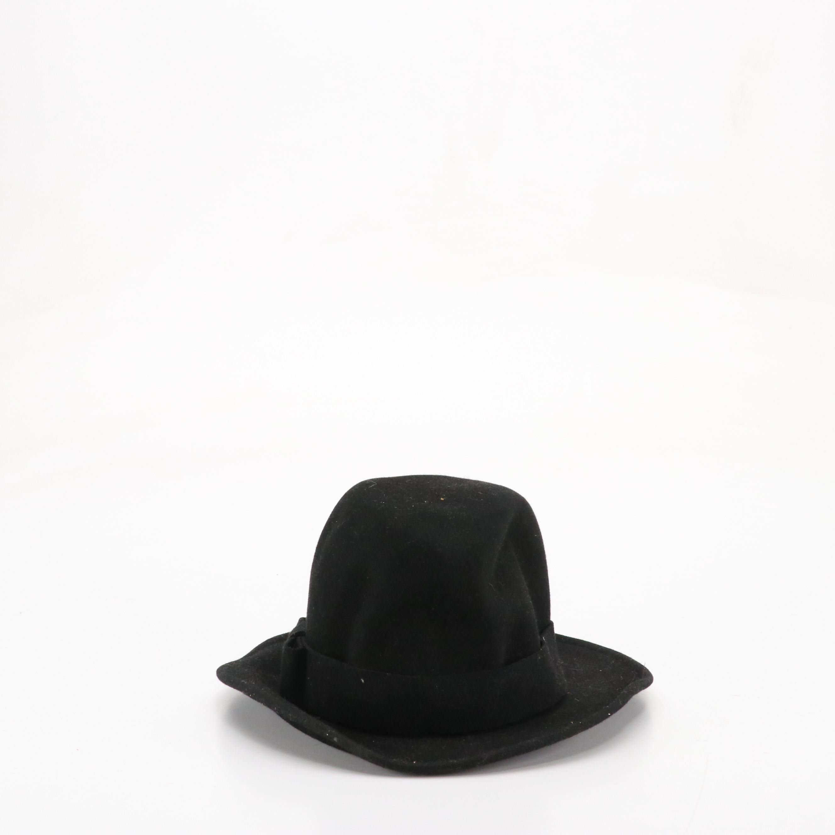 Eric Javits, Frank Olive, and Barami Cloche Hats with Hat Box