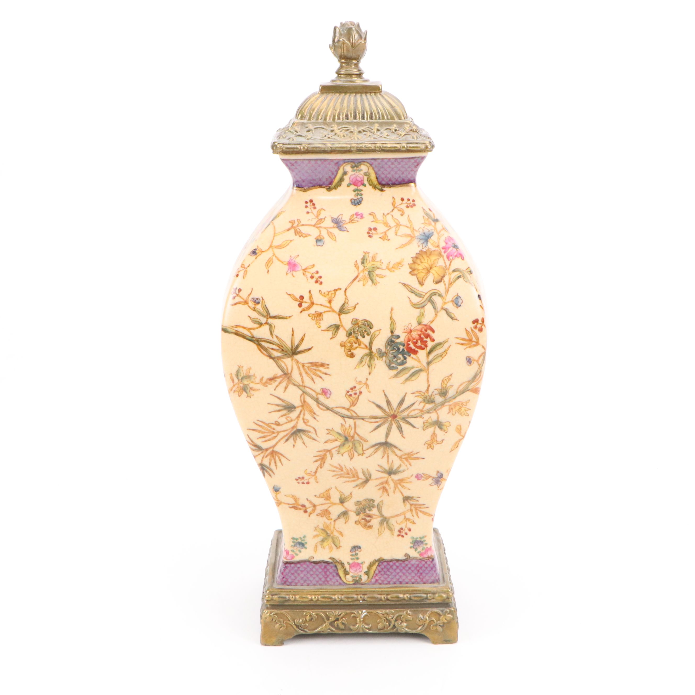 Carved Stone Bat Pillow, Red Lacquerware Box and Other Chinese Décor