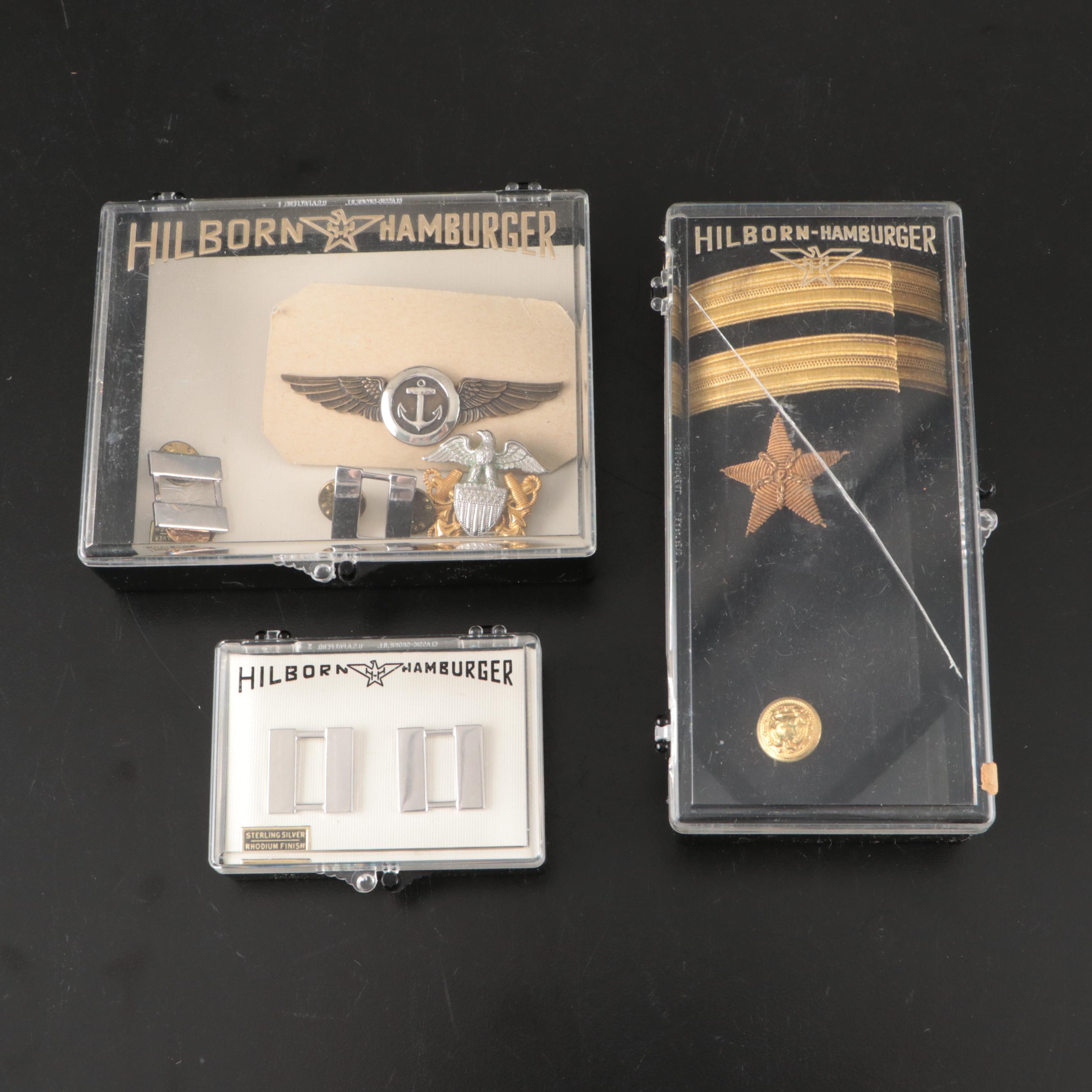 US Navy Line Officer Shoulder Boards, Cap Badge, Buttons and More