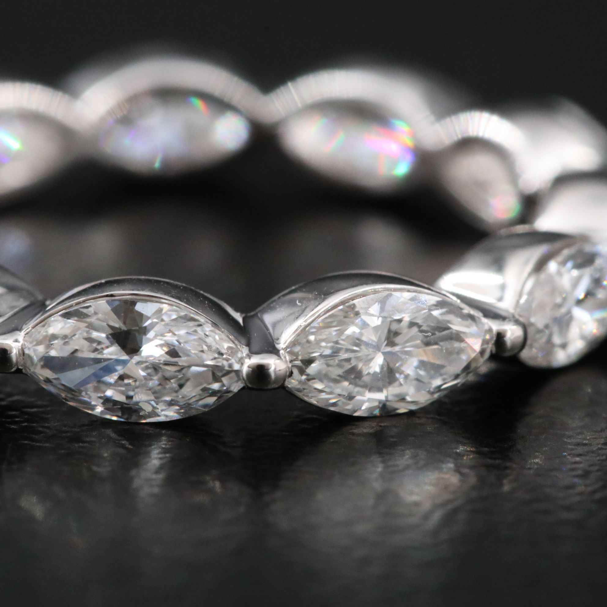 14K 2.00 CTW  Lab Grown Diamond Eternity Ring