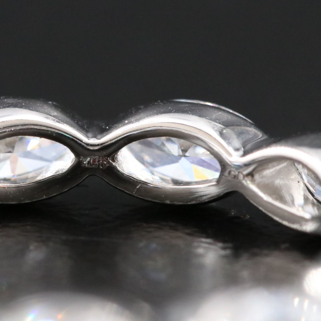 14K 2.00 CTW  Lab Grown Diamond Eternity Ring