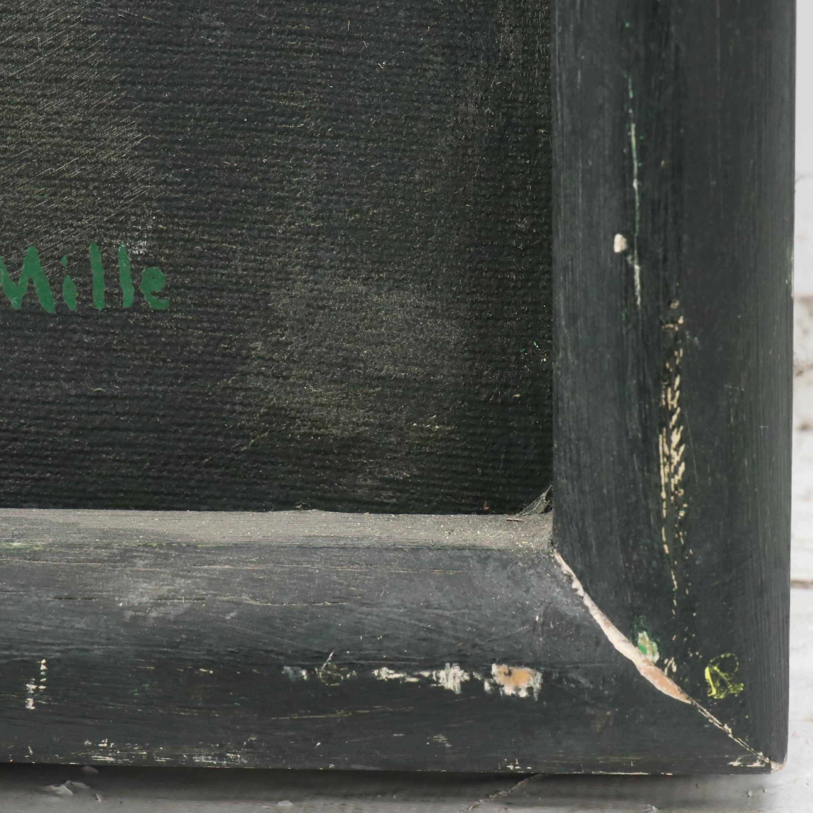 De Mille Diptych Oil Paintings of Dramatic Floral Studies, 21st Century