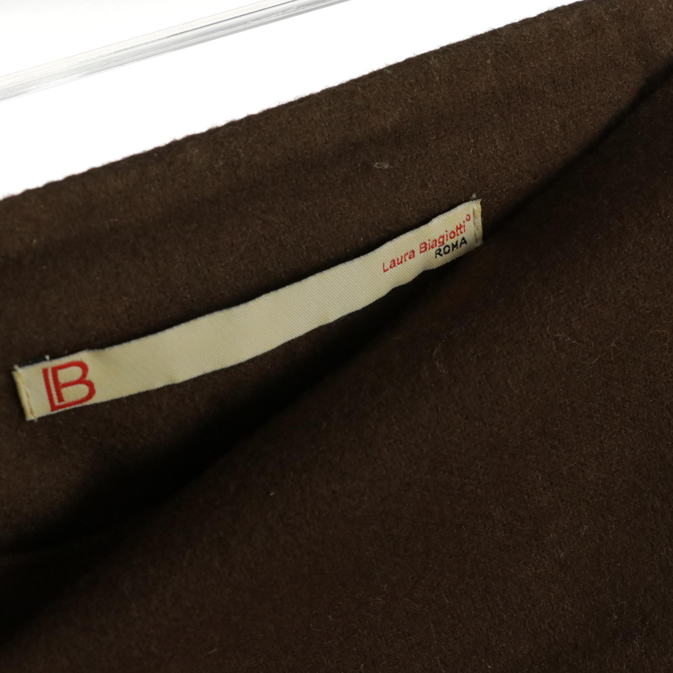 Moschino Floral Embroidered and Laura Biagiotti Wool Flared Skirts & More