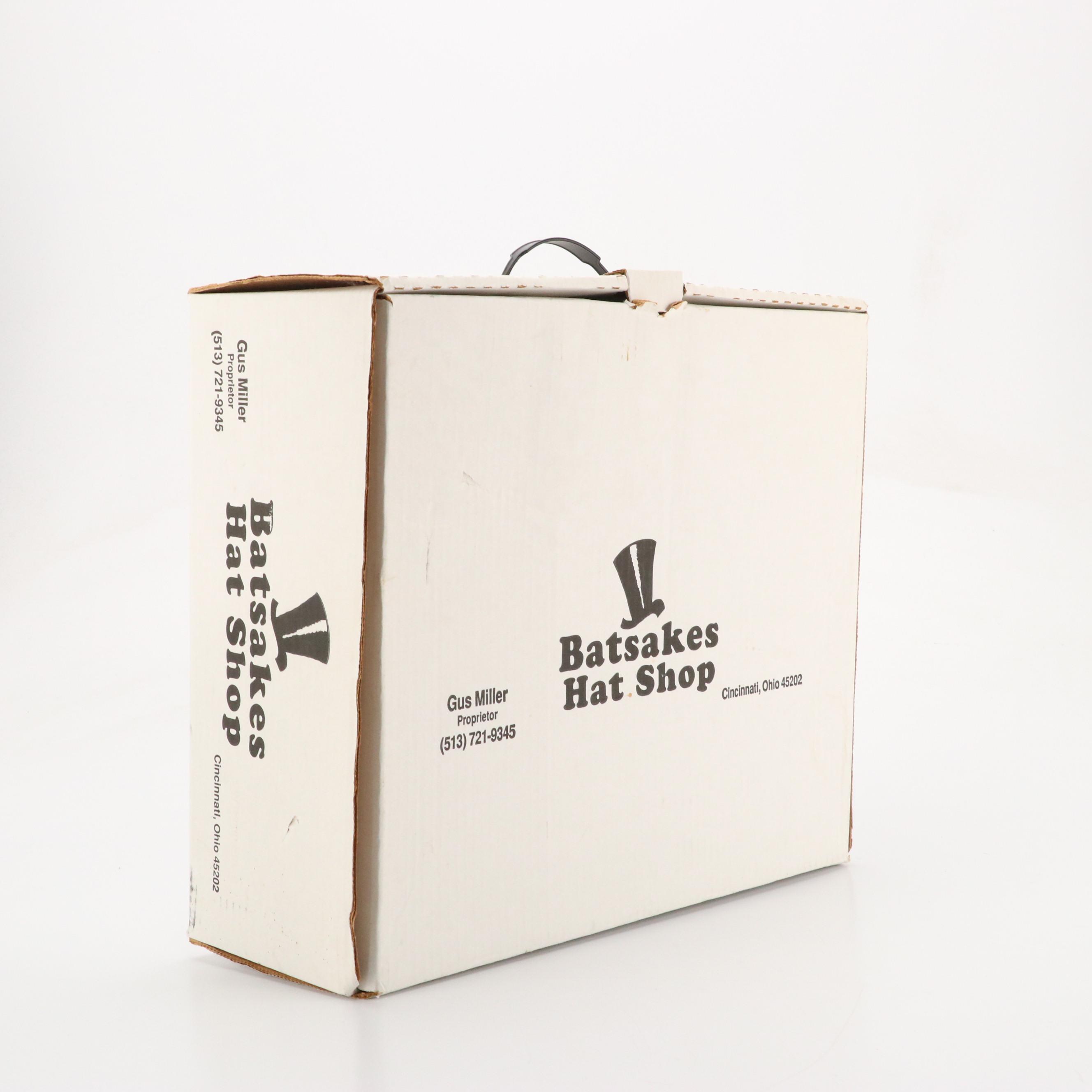 Mayser Fur Felt Fedora with Hat Box