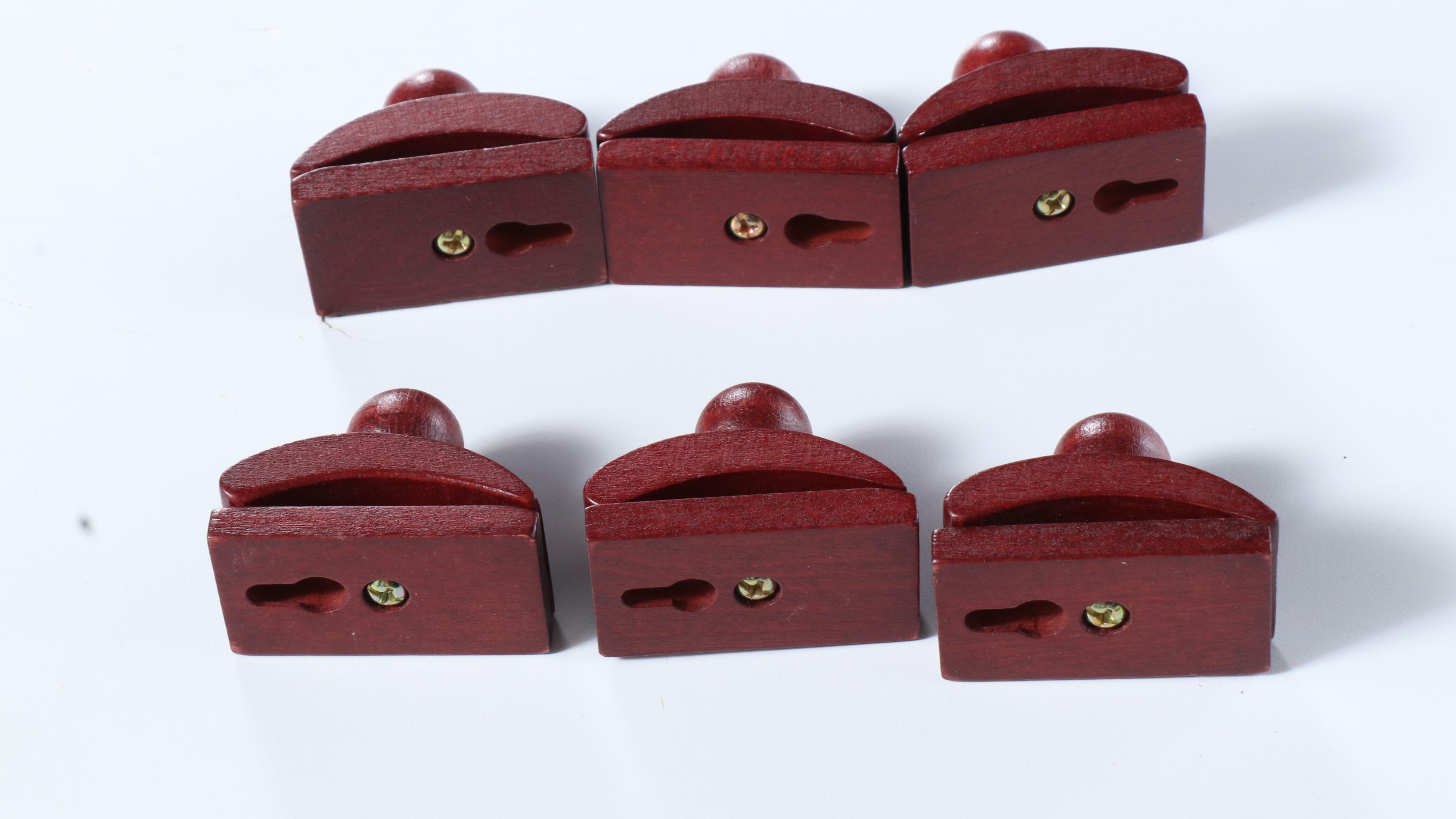 Verdure Landscape Printed Tapestry and Wooden Hanging Clips