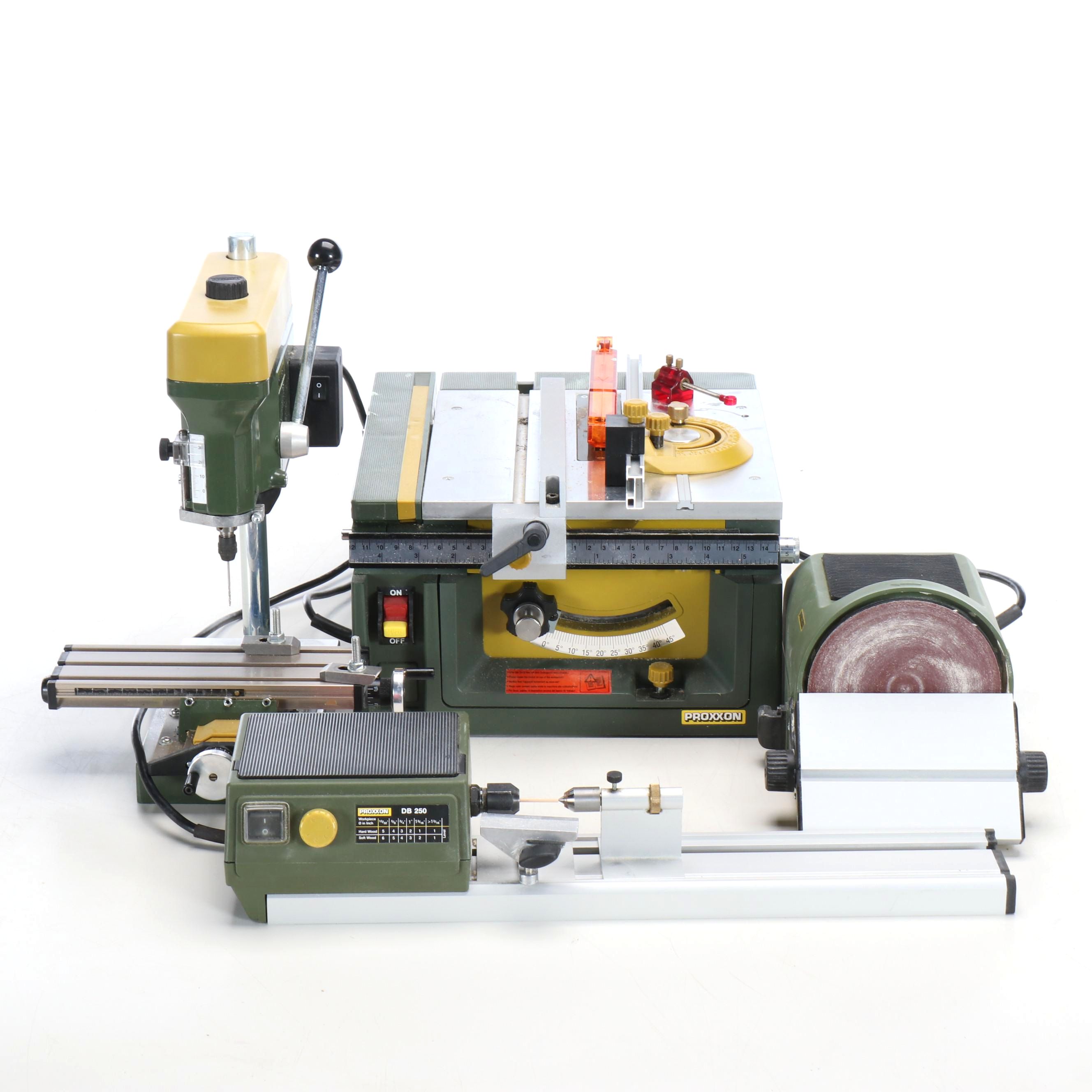 Proxxon Micro Wood Turning Lathe, Drill Press and More, Late 20th/Early 21st C.