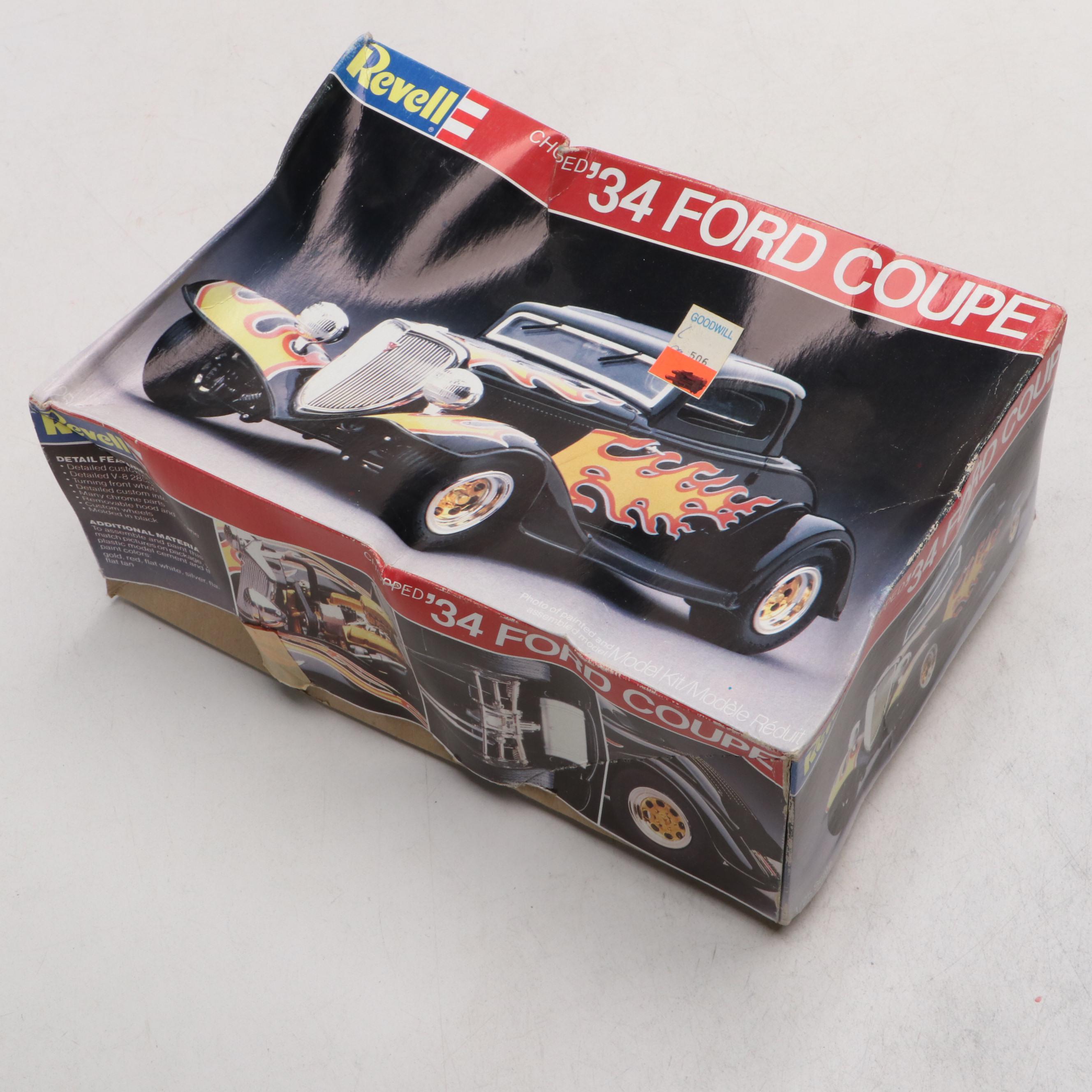 Revell "Anglia Gasser," "Chopped '34 Ford Coupe" and More Model Car Kits