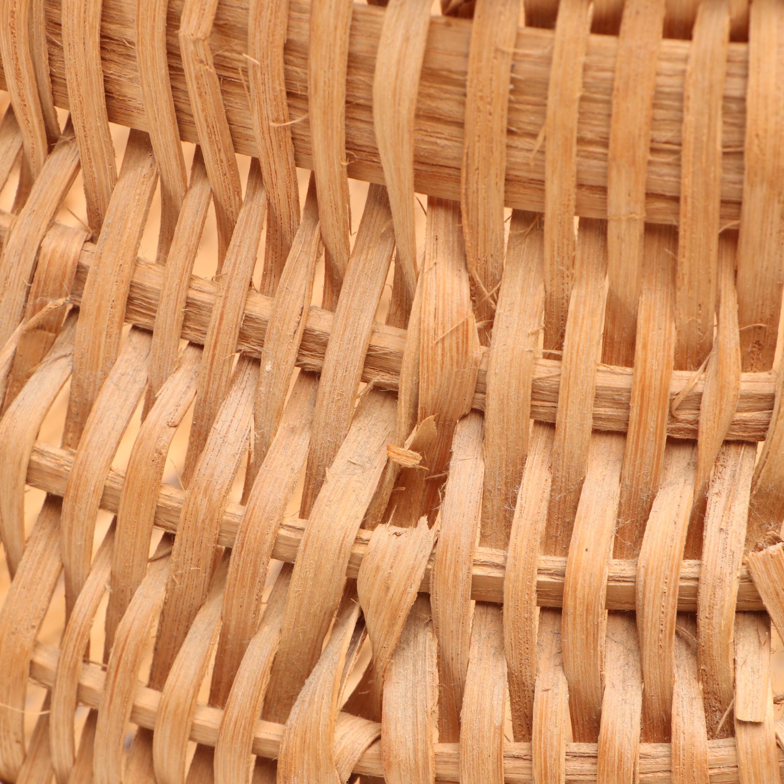 Handwoven Wicker and Patterned Baskets