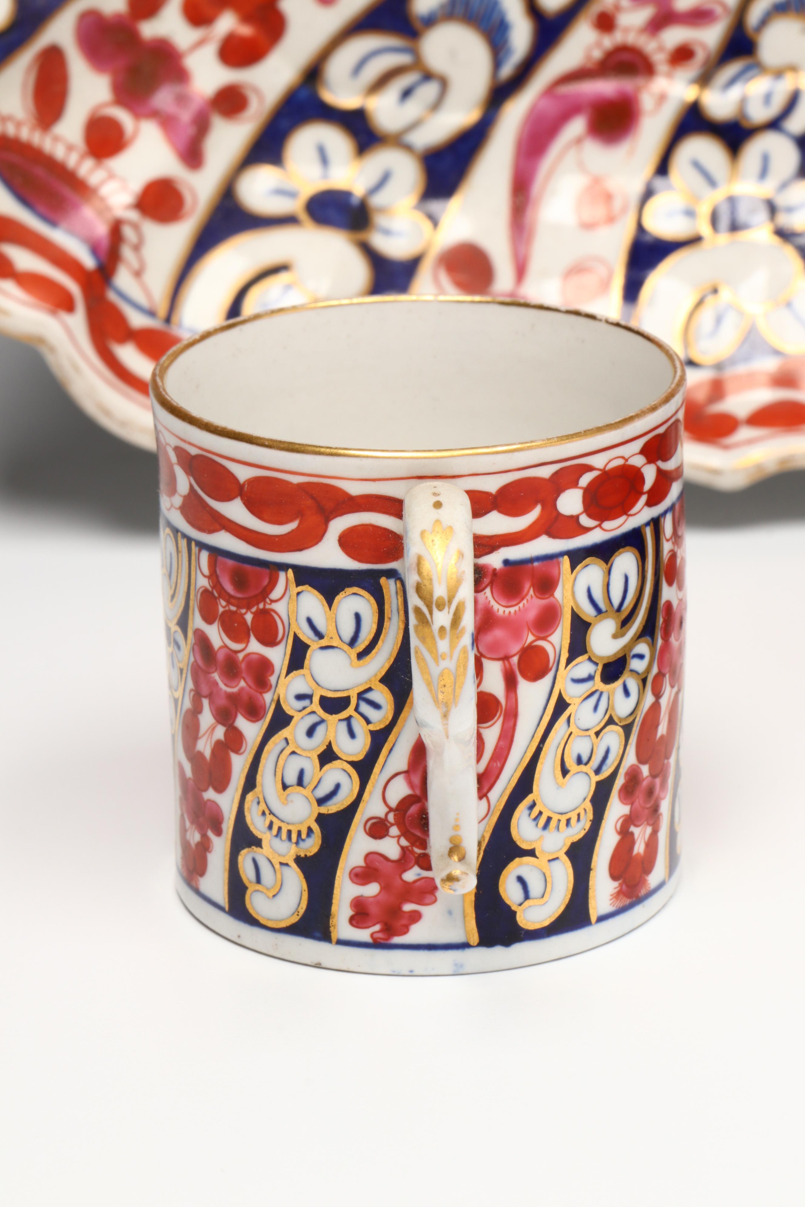 Dr. Wall with Flight and Other Worcester Porcelain "Queen Charlotte" Tableware