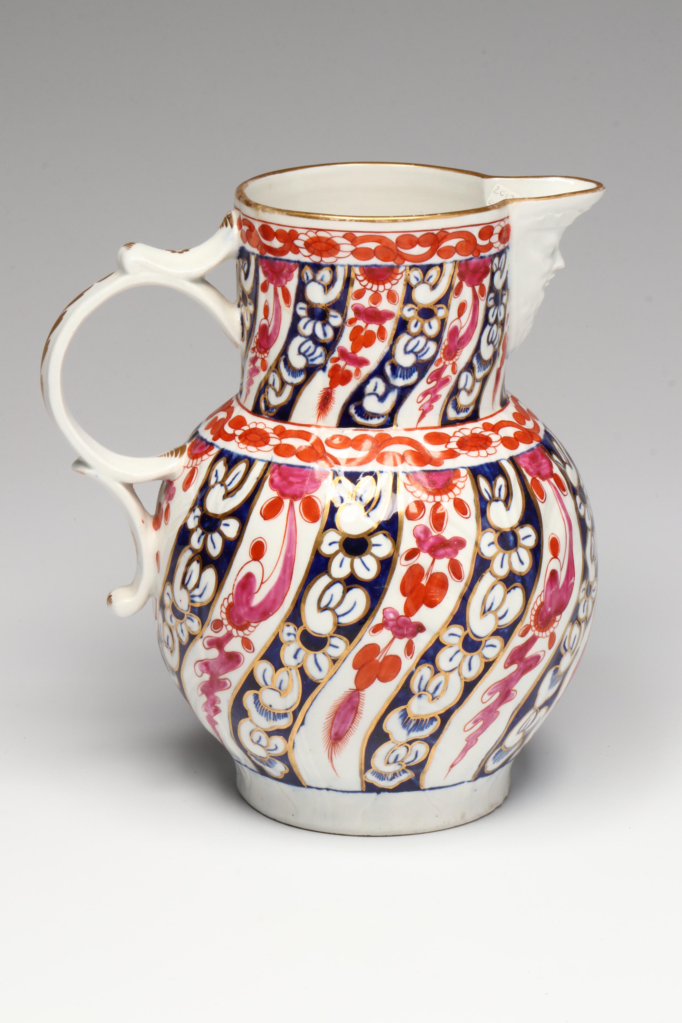 Dr. Wall with Flight and Other Worcester Porcelain "Queen Charlotte" Tableware