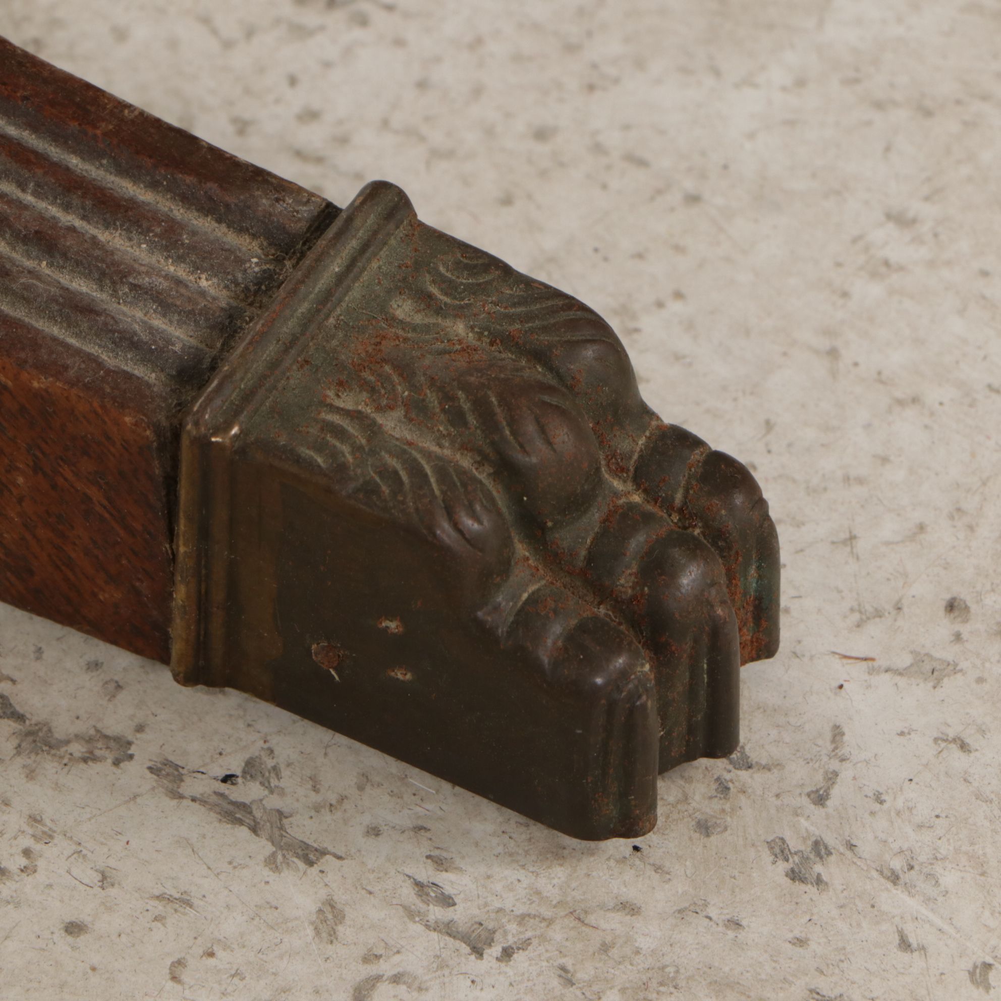 Federal Style Mahogany Drum Table, Mid-20th Century