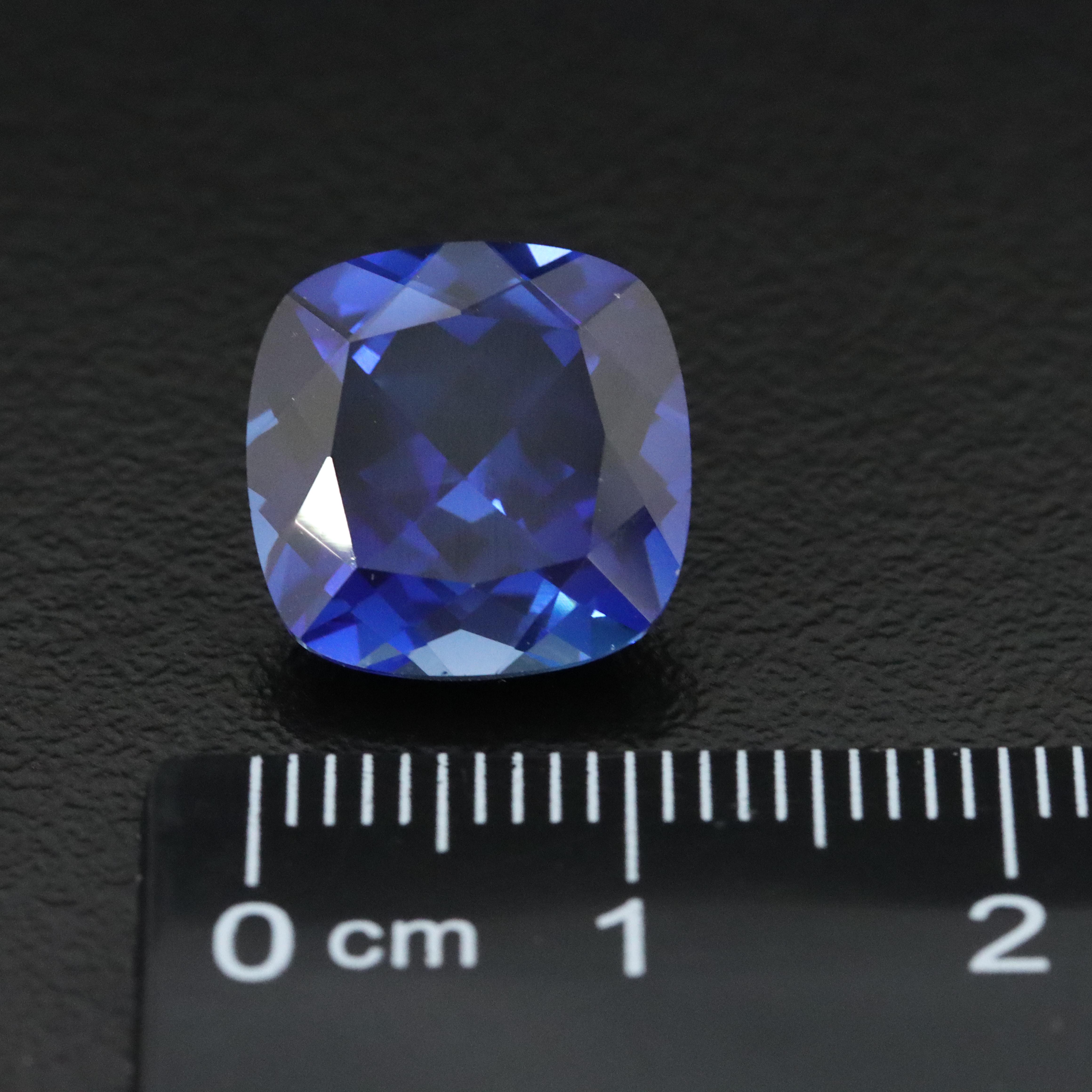 Loose 9.21 CT Lab Grown Sapphire