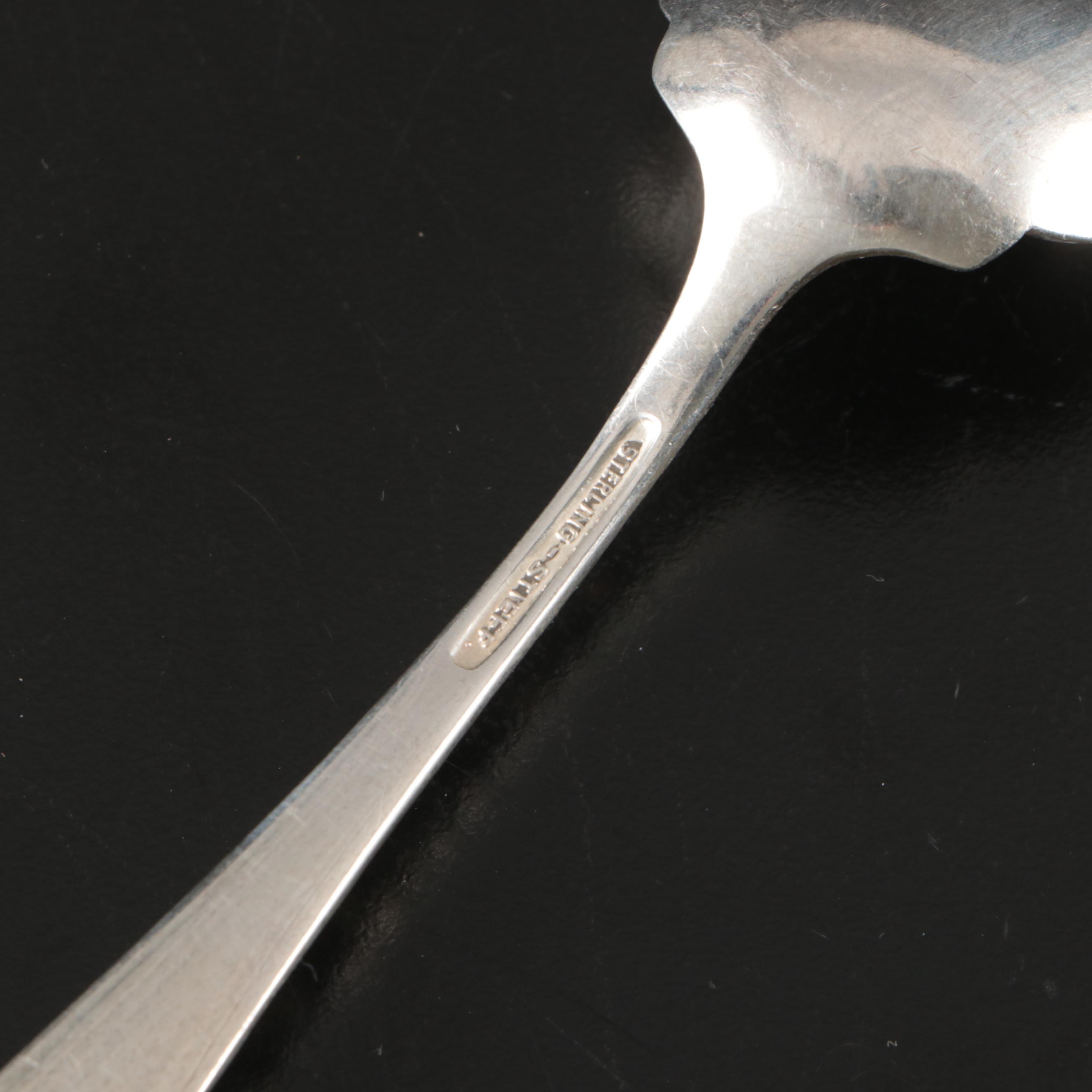 S. Kirk & Son "Repoussé" Sterling Silver Ice Cream Forks