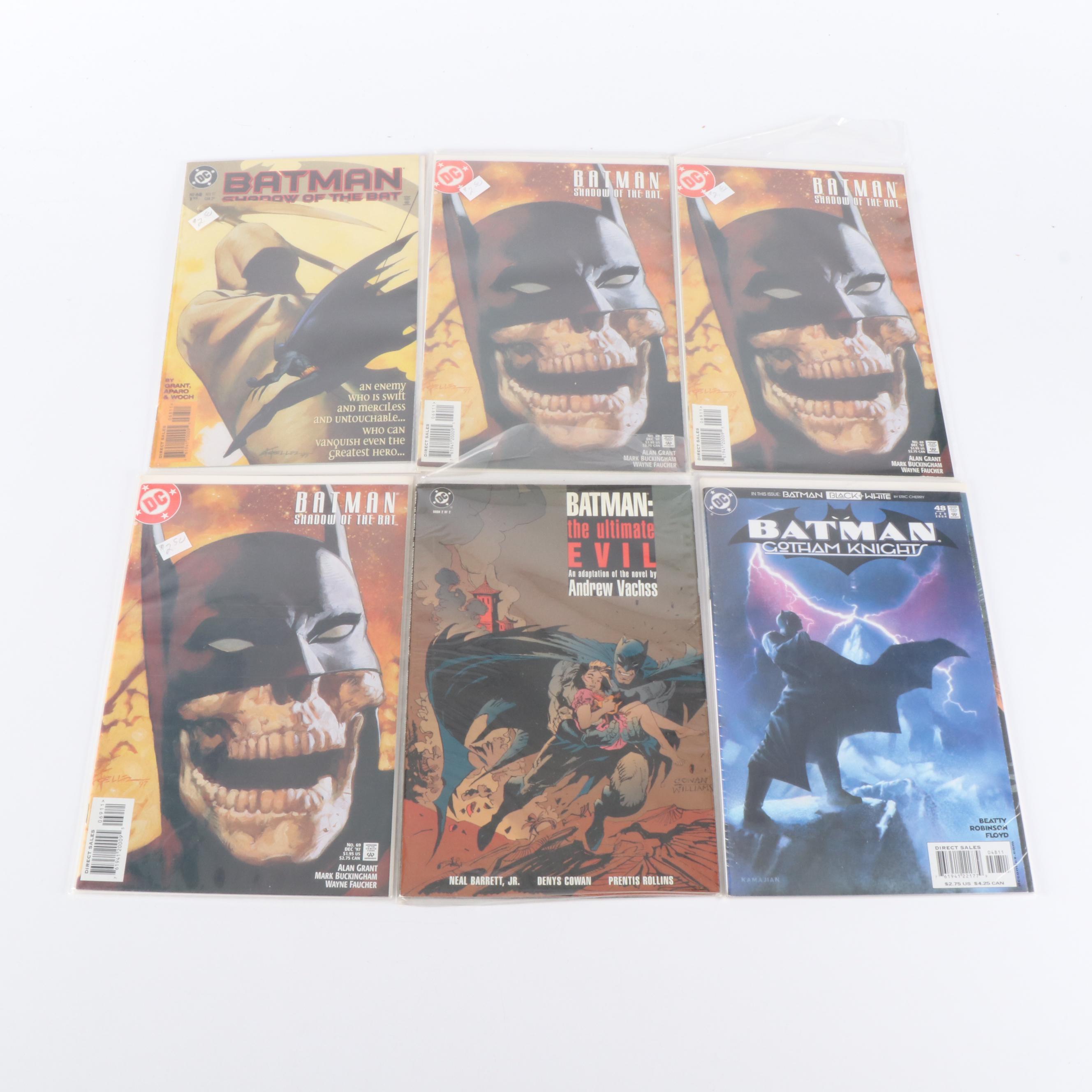 Modern Age "Batman" Themed DC Comic Books