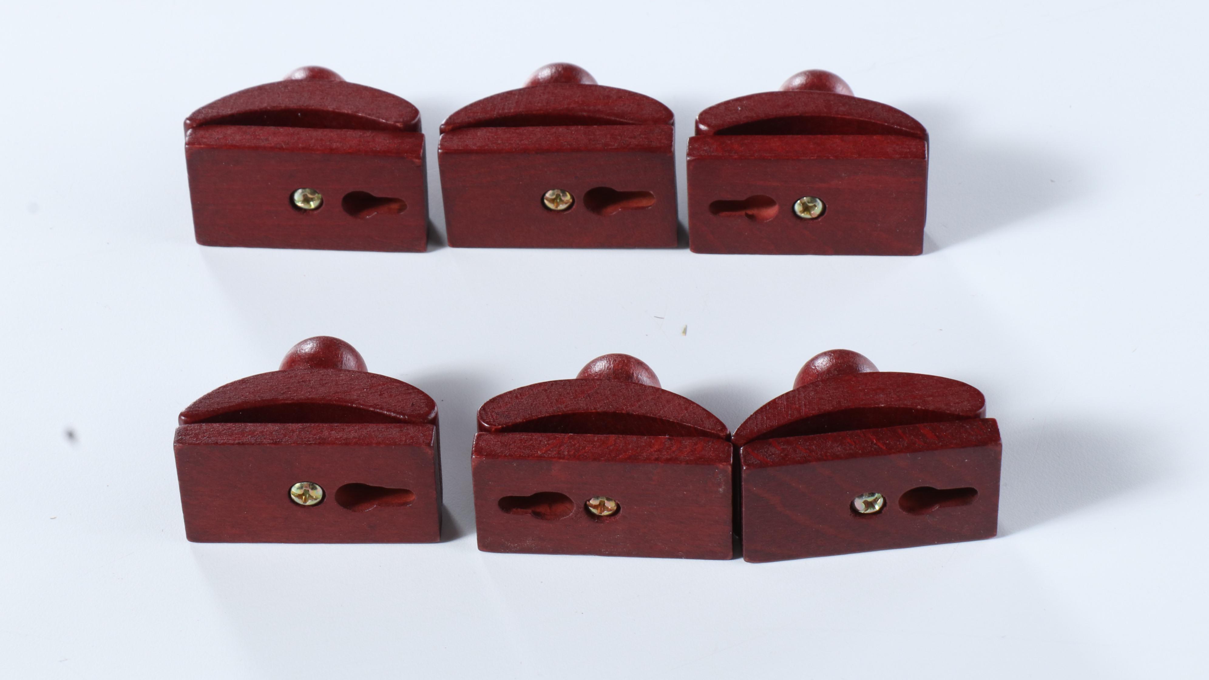 Landscape Wall Printed Tapestry with Wooden Hanging Clips