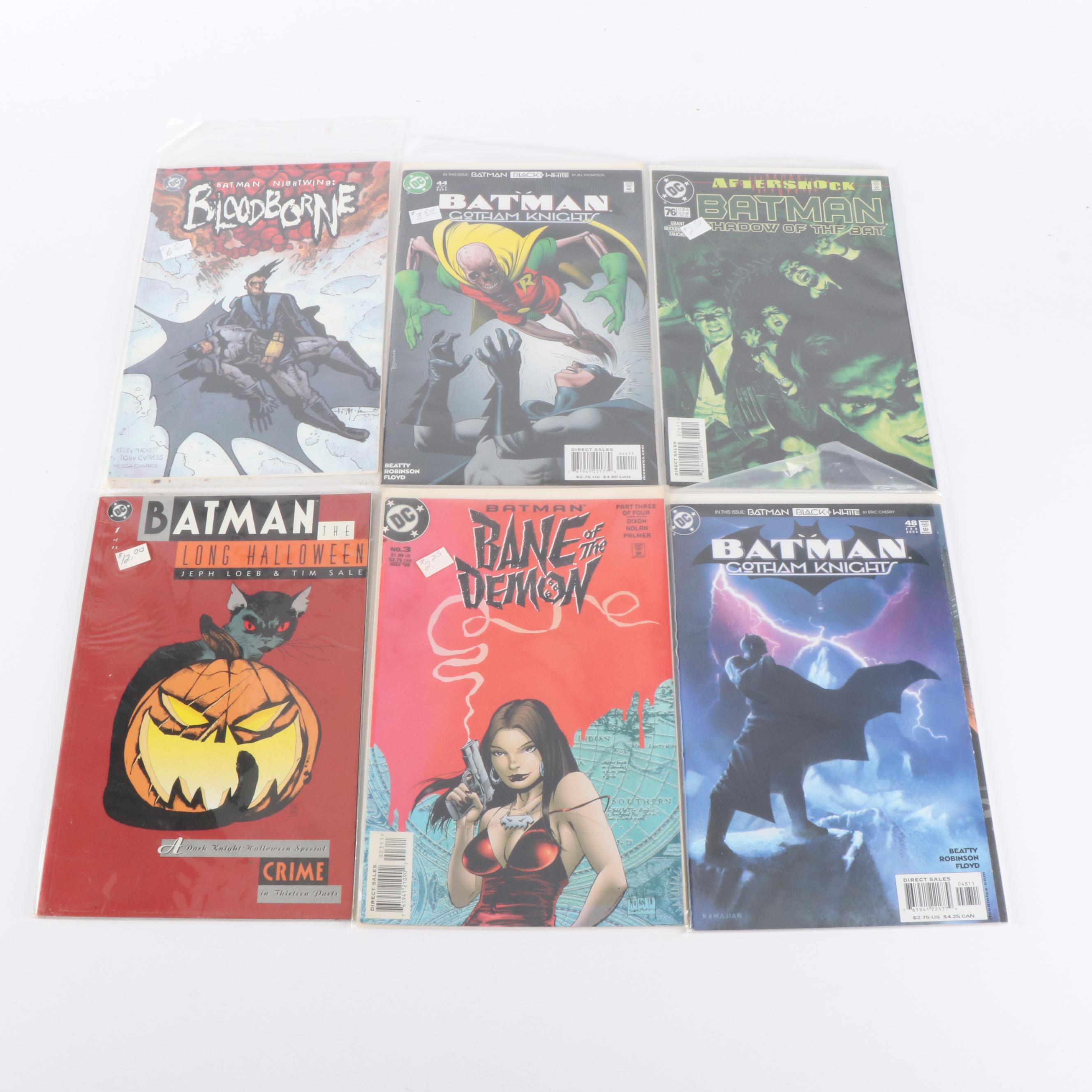 Modern Age "Batman" Themed DC Comic Books