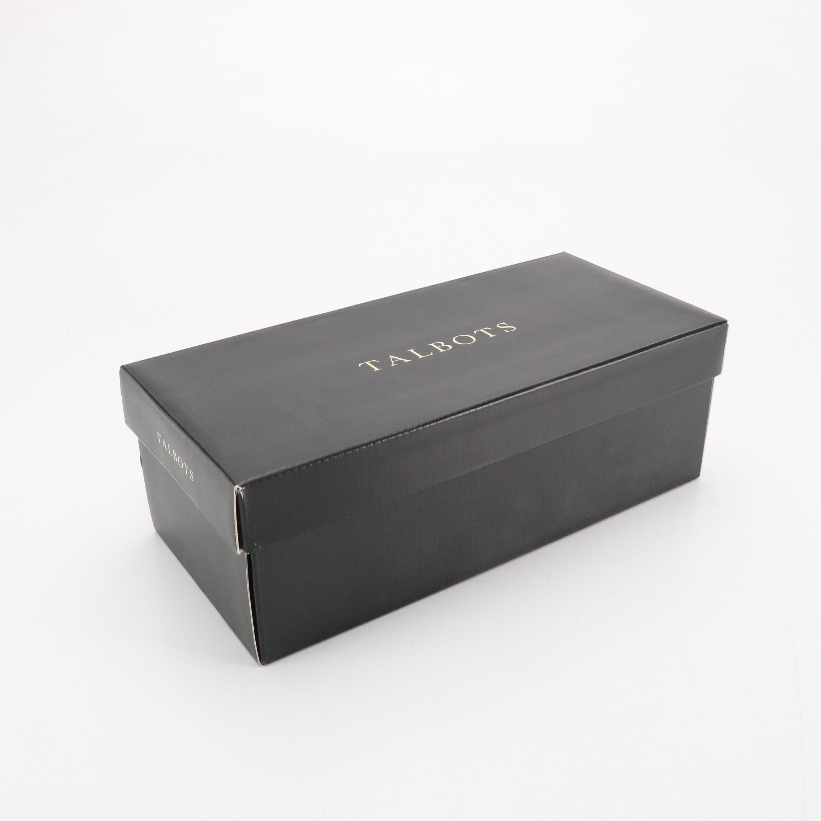 Talbots Aqua Blue Leather Slip-On Loafers in Box